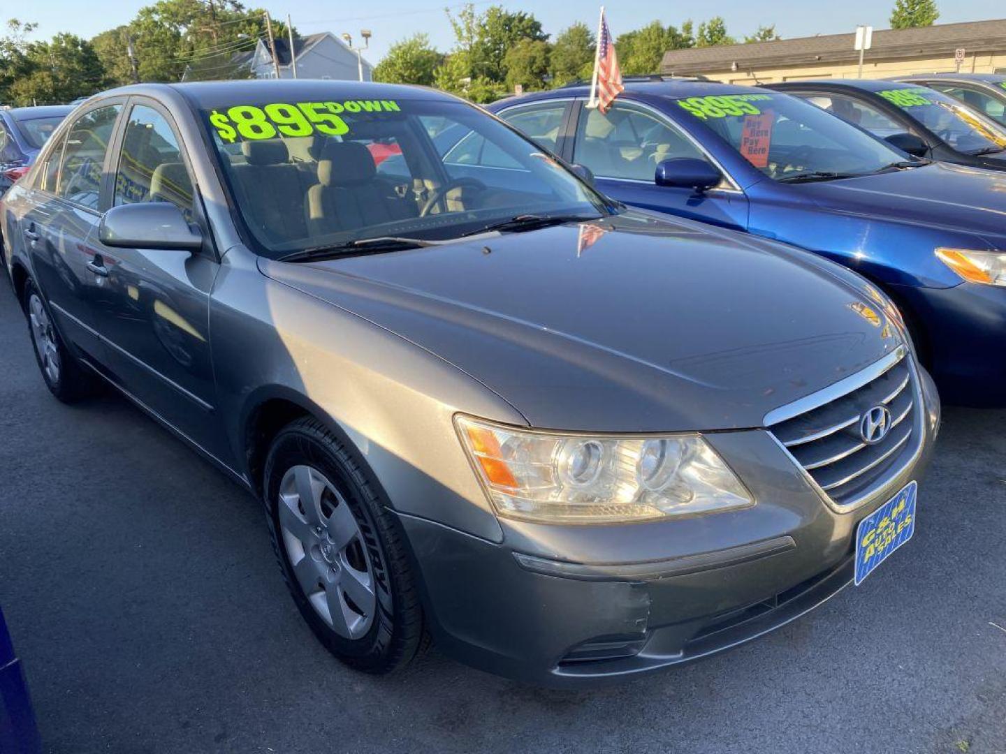 2010 GRAY HYUNDAI SONATA GLS (5NPET4AC7AH) with an 2.4L engine, Automatic transmission, located at 930 E Little Creek Road, Norfolk, VA, 23518, (757) 588-0420, 36.915051, -76.244408 - Photo#0