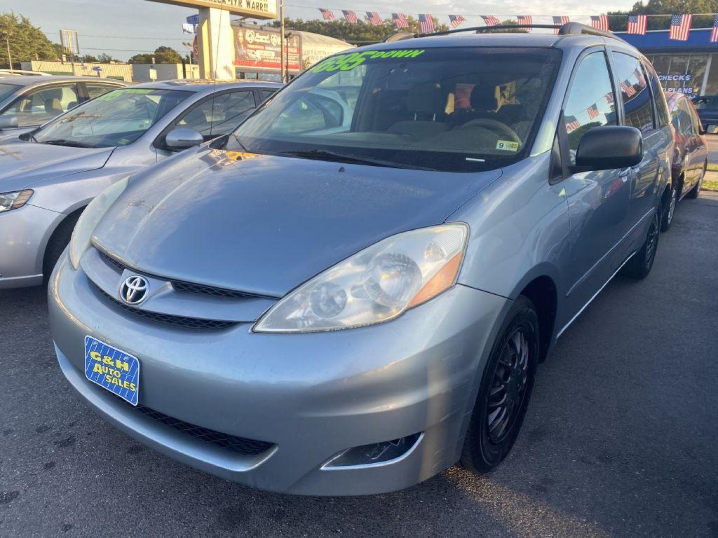 2006 BLUE TOYOTA SIENNA CE (5TDZA23C06S) with an 3.3L engine, Automatic transmission, located at 930 E Little Creek Road, Norfolk, VA, 23518, (757) 588-0420, 36.915051, -76.244408 - Photo#0