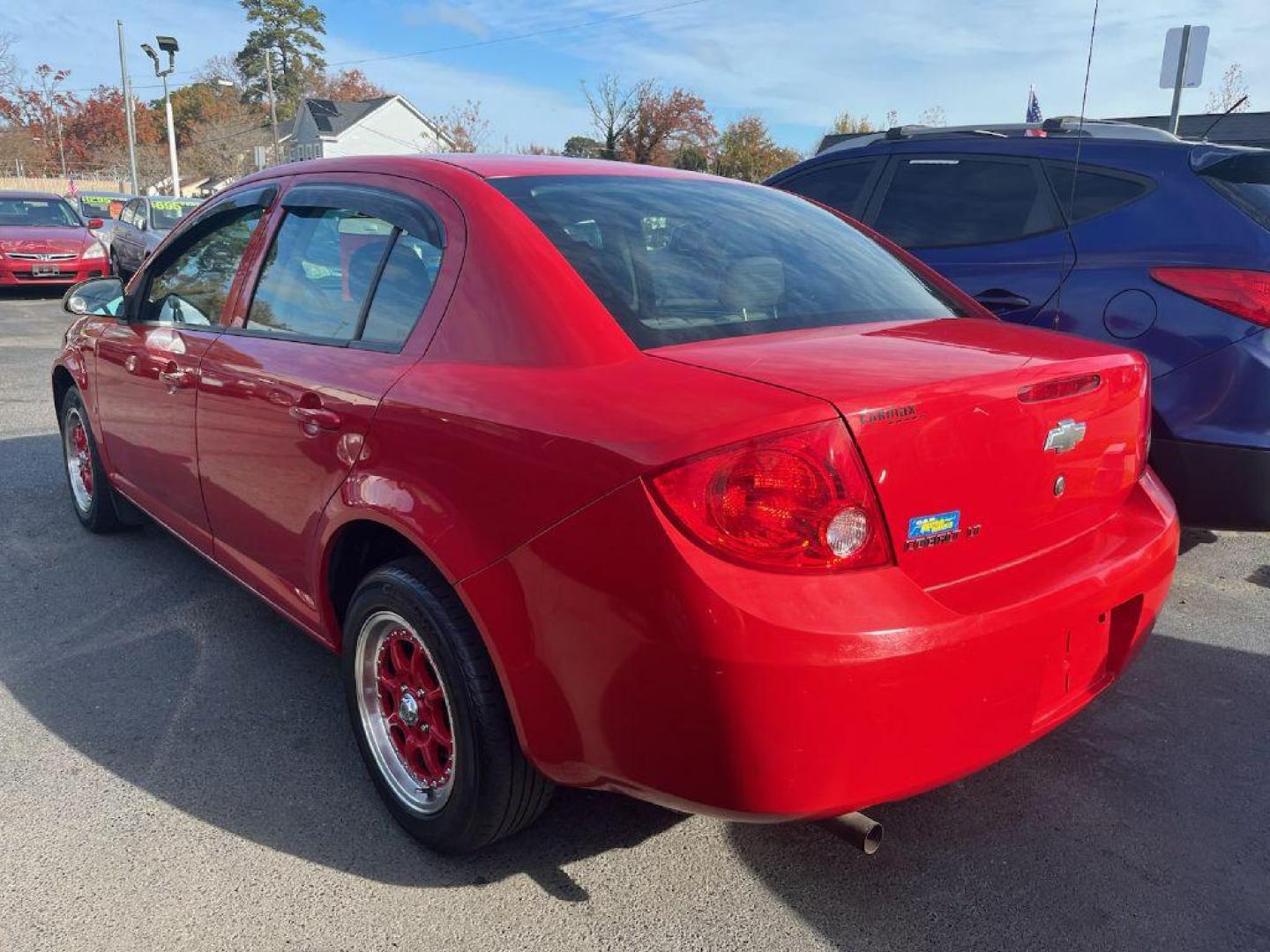 2009 RED CHEVROLET COBALT LT (1G1AT58H697) with an 2.2L engine, Automatic transmission, located at 930 E Little Creek Road, Norfolk, VA, 23518, (757) 588-0420, 36.915051, -76.244408 - Photo#3