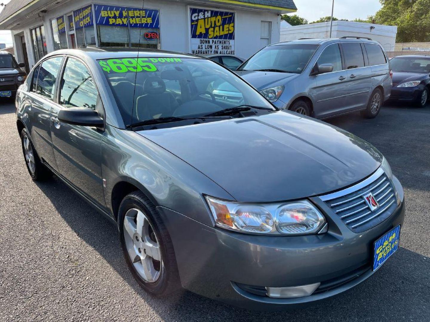 2007 GRAY SATURN ION LEVEL 3 (1G8AK55F27Z) with an 2.2L engine, 4-Speed Manual transmission, located at 930 E Little Creek Road, Norfolk, VA, 23518, (757) 588-0420, 36.915051, -76.244408 - Photo#0