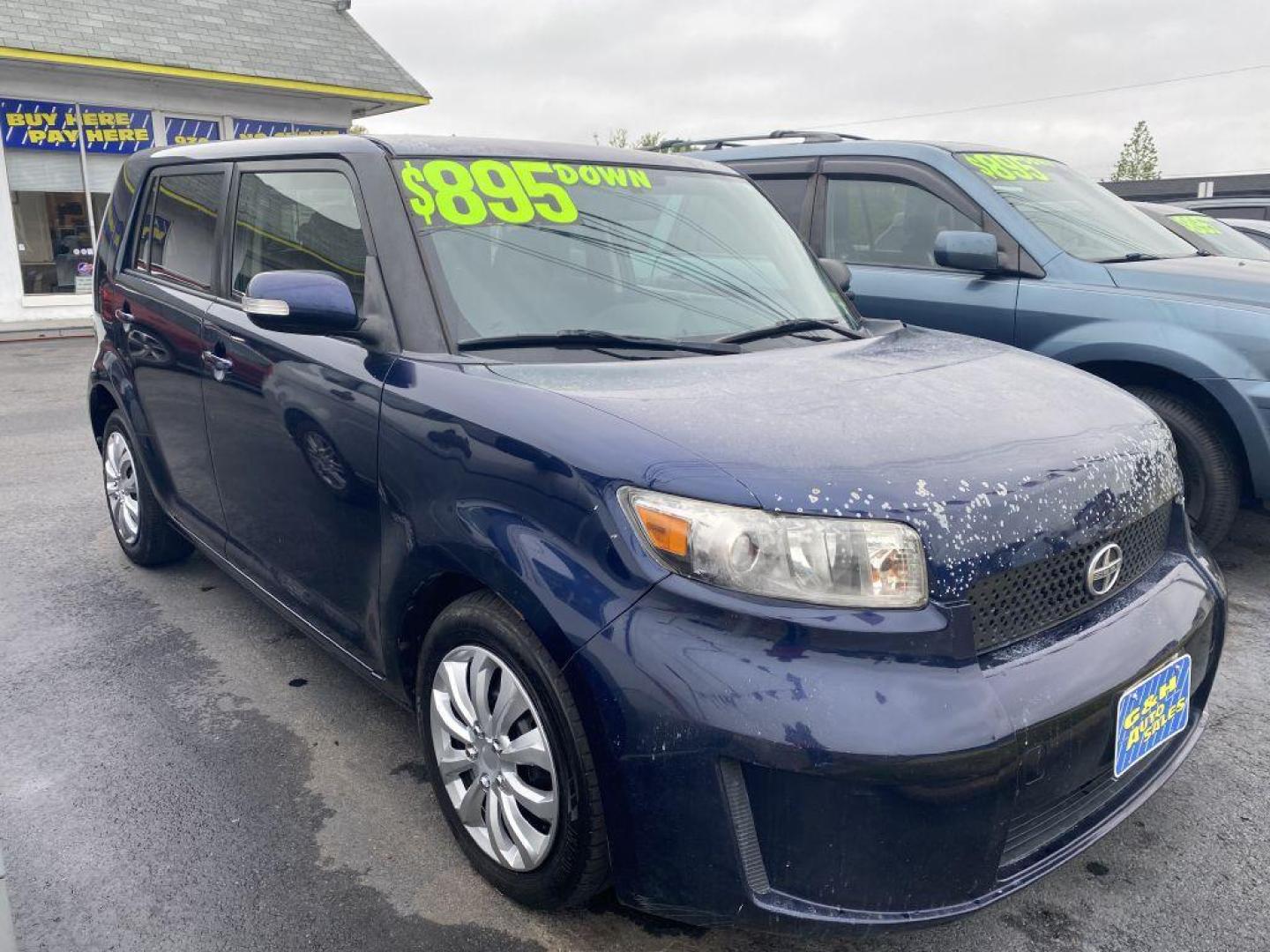 2008 BLUE SCION XB XB (JTLKE50E381) with an 2.4L engine, Automatic transmission, located at 930 E Little Creek Road, Norfolk, VA, 23518, (757) 588-0420, 36.915051, -76.244408 - Photo#0