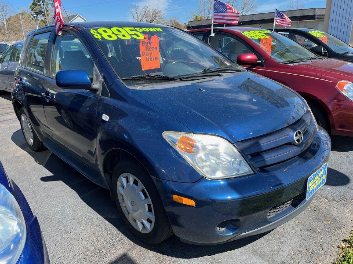 2005 BLUE SCION XA (JTKKT624150) with an 1.5L engine, 4-Speed Manual transmission, located at 930 E Little Creek Road, Norfolk, VA, 23518, (757) 588-0420, 36.915051, -76.244408 - Photo#0