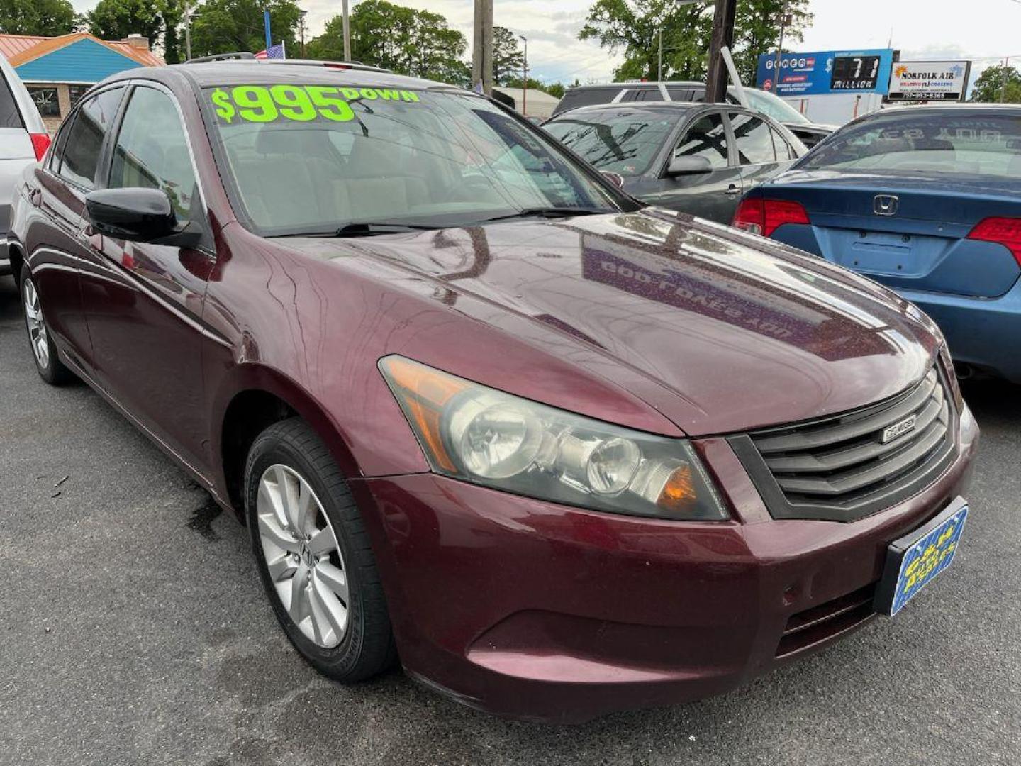 2008 BURG HONDA ACCORD LX (1HGCP263X8A) with an 2.4L engine, Automatic transmission, located at 930 E Little Creek Road, Norfolk, VA, 23518, (757) 588-0420, 36.915051, -76.244408 - Photo#0