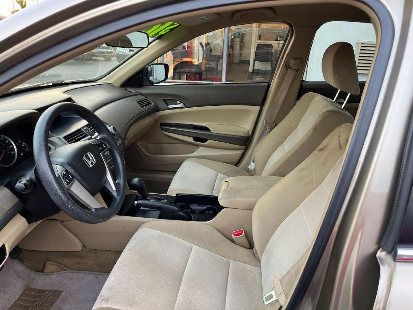 2009 GOLD HONDA ACCORD LX (JHMCP26369C) with an 2.4L engine, Automatic transmission, located at 930 E Little Creek Road, Norfolk, VA, 23518, (757) 588-0420, 36.915051, -76.244408 - Photo#1