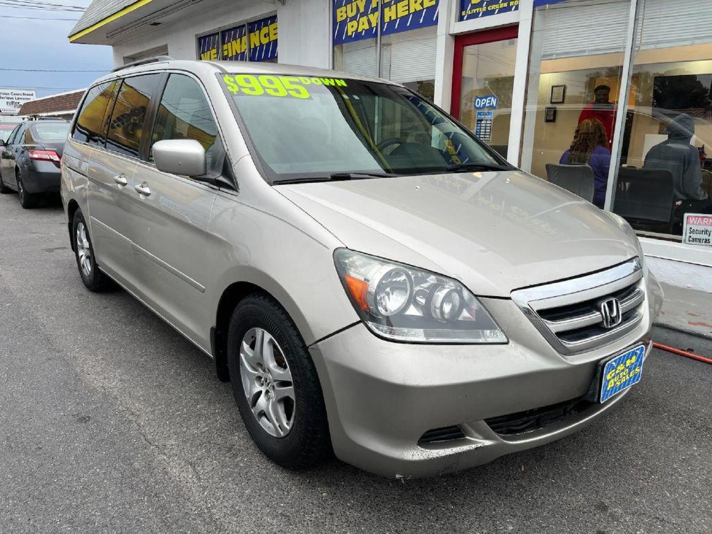 2006 SILVER HONDA ODYSSEY EX (5FNRL384X6B) with an 3.5L engine, Automatic transmission, located at 930 E Little Creek Road, Norfolk, VA, 23518, (757) 588-0420, 36.915051, -76.244408 - Photo#0