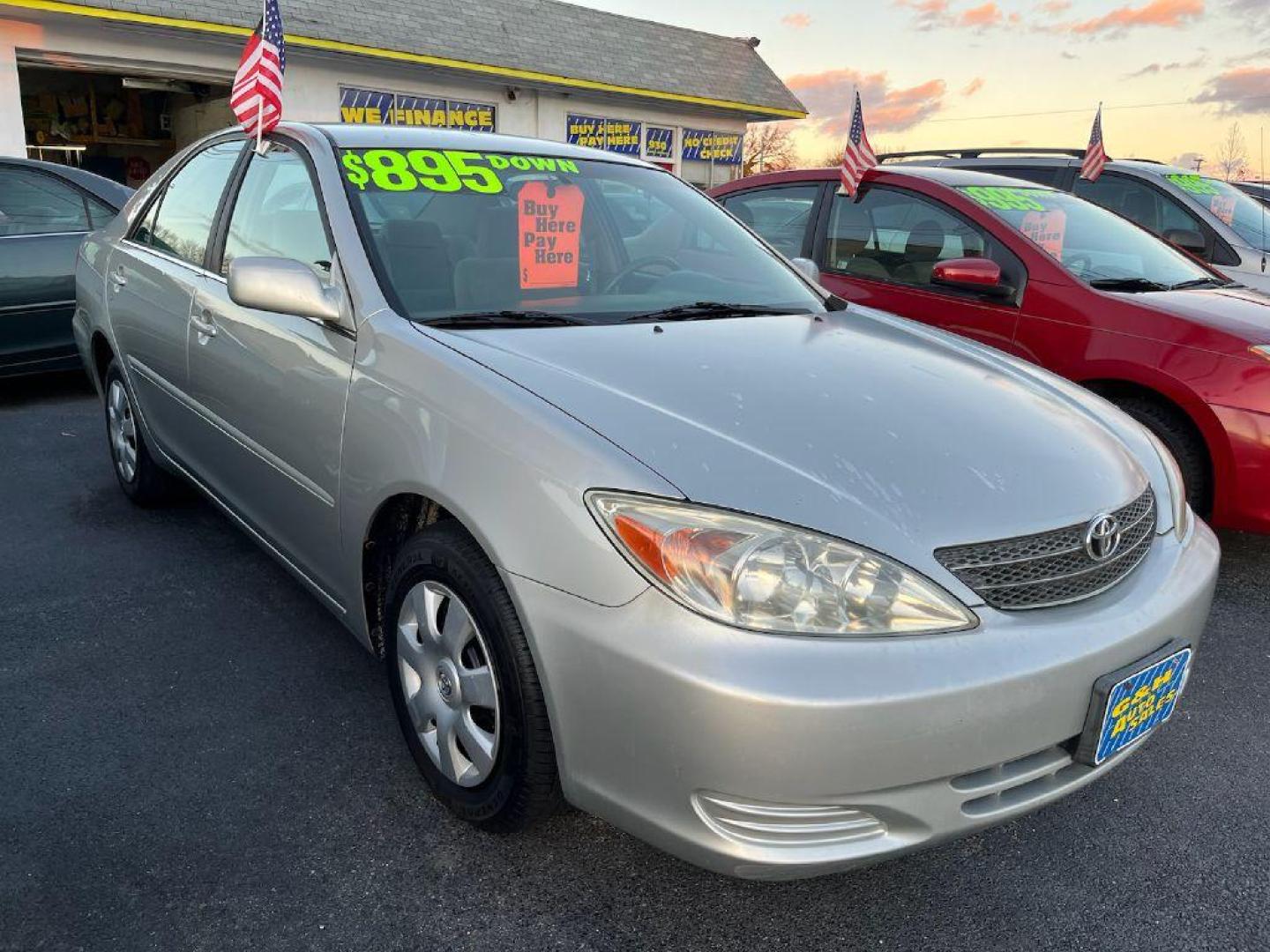 2003 SILVER TOYOTA CAMRY LE (4T1BE32K53U) with an 2.4L engine, Automatic transmission, located at 930 E Little Creek Road, Norfolk, VA, 23518, (757) 588-0420, 36.915051, -76.244408 - Photo#0