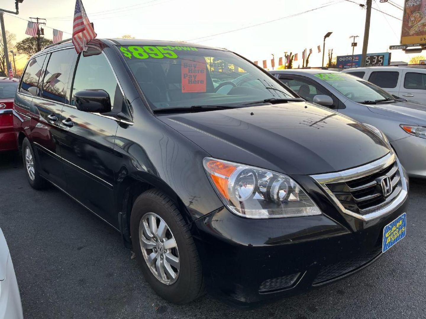 2010 BLACK HONDA ODYSSEY EXL (5FNRL3H76AB) with an 3.5L engine, Automatic transmission, located at 930 E Little Creek Road, Norfolk, VA, 23518, (757) 588-0420, 36.915051, -76.244408 - Photo#0