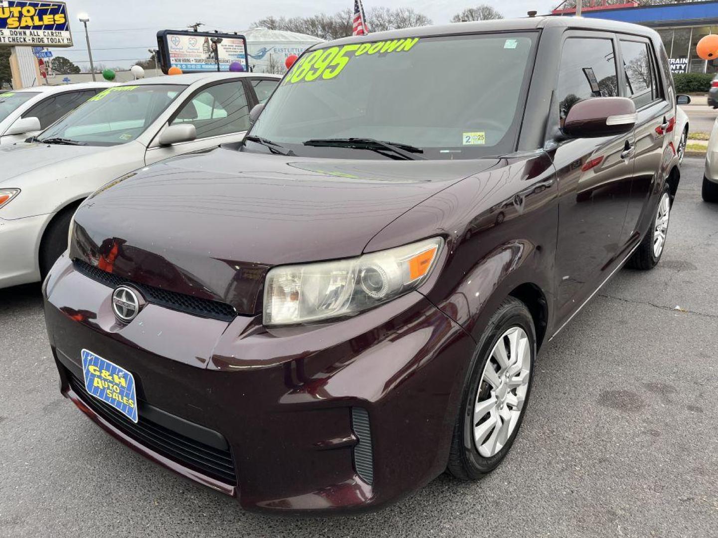 2011 PURPLE SCION XB XB (JTLZE4FE9B1) with an 2.4L engine, Automatic transmission, located at 930 E Little Creek Road, Norfolk, VA, 23518, (757) 588-0420, 36.915051, -76.244408 - Photo#0