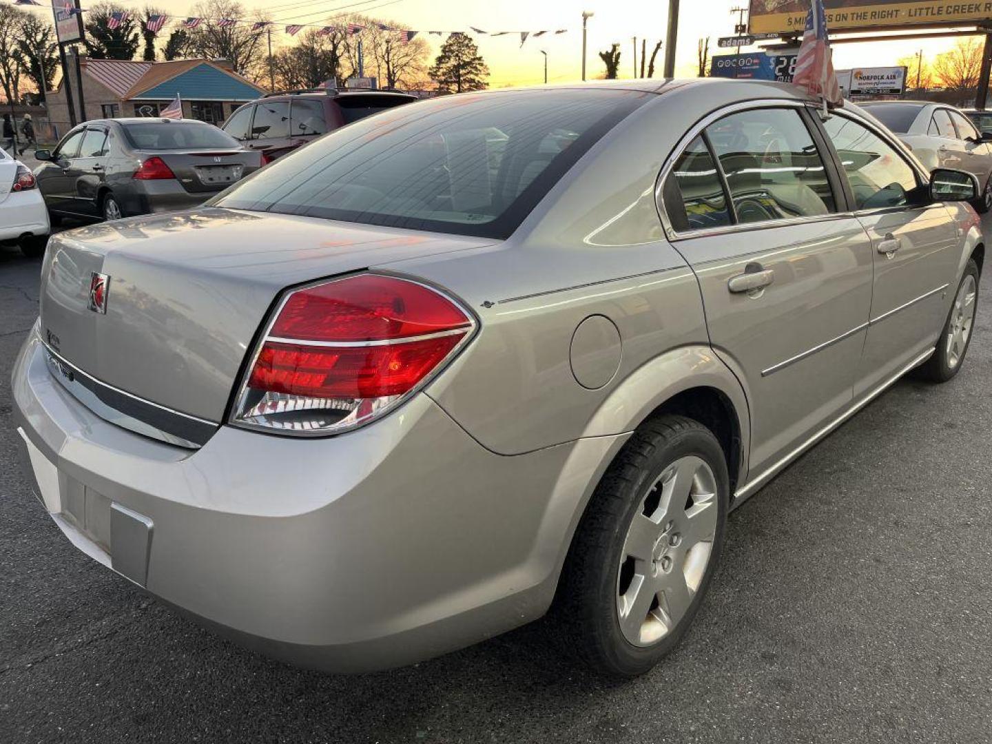 2007 SILVER SATURN AURA XE (1G8ZS57N77F) with an 3.5L engine, Automatic transmission, located at 930 E Little Creek Road, Norfolk, VA, 23518, (757) 588-0420, 36.915051, -76.244408 - Photo#3