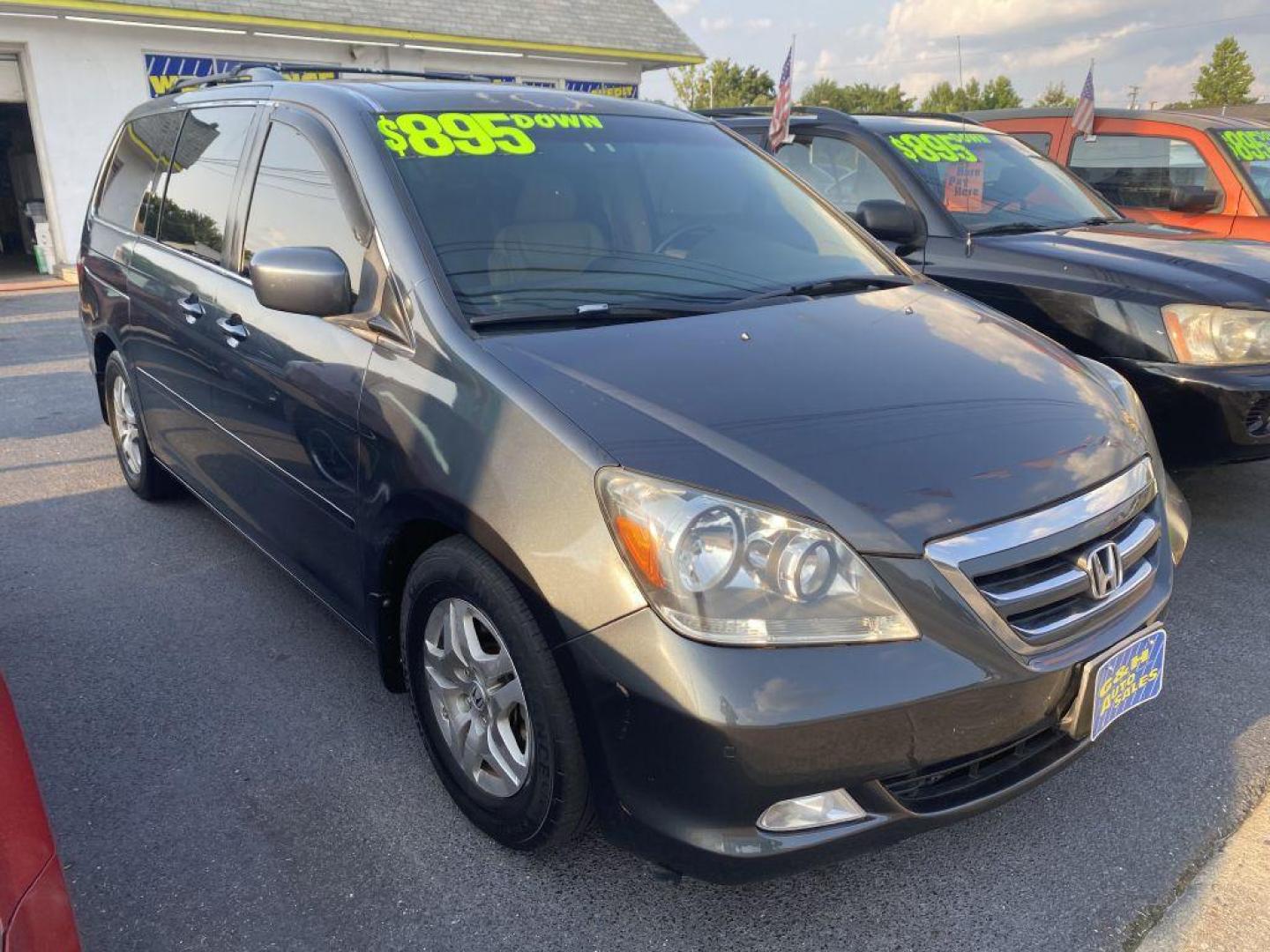 2005 BLUE HONDA ODYSSEY TOURING (5FNRL38815B) with an 3.5L engine, Automatic transmission, located at 930 E Little Creek Road, Norfolk, VA, 23518, (757) 588-0420, 36.915051, -76.244408 - Photo#0