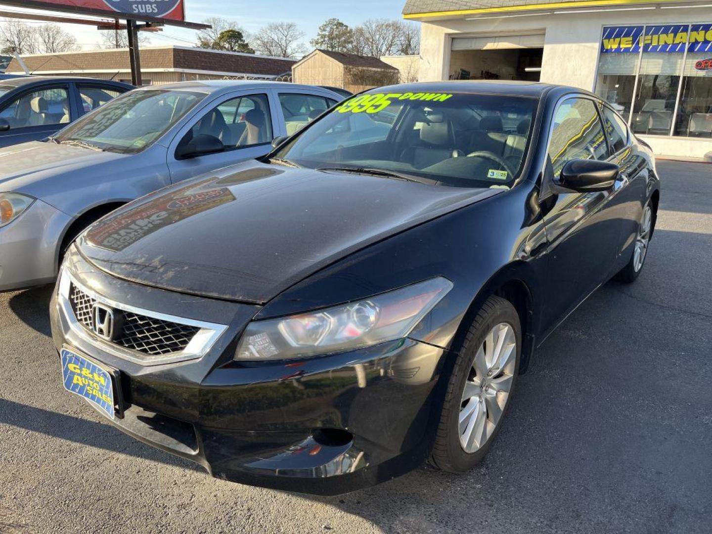 2008 BLACK HONDA ACCORD EXL (1HGCS21888A) with an 3.5L engine, Automatic transmission, located at 930 E Little Creek Road, Norfolk, VA, 23518, (757) 588-0420, 36.915051, -76.244408 - Photo#0