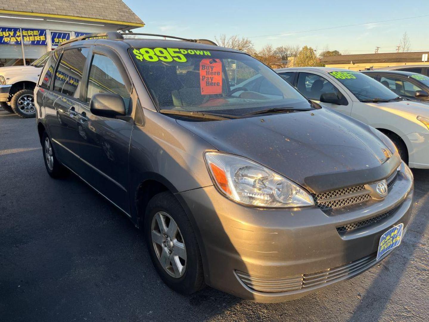 2005 GRAY TOYOTA SIENNA CE (5TDZA23C45S) with an 3.3L engine, Automatic transmission, located at 930 E Little Creek Road, Norfolk, VA, 23518, (757) 588-0420, 36.915051, -76.244408 - Photo#0