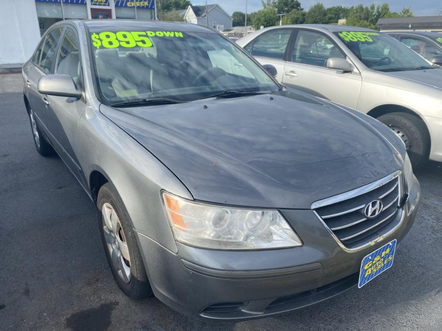 2010 GRAY HYUNDAI SONATA GLS (5NPET4ACXAH) with an 2.4L engine, Automatic transmission, located at 930 E Little Creek Road, Norfolk, VA, 23518, (757) 588-0420, 36.915051, -76.244408 - Photo#0