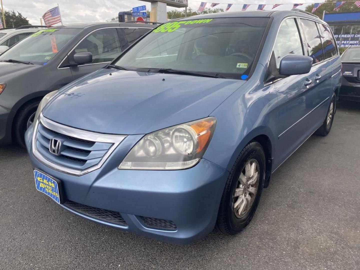 2010 BLUE HONDA ODYSSEY EXL (5FNRL3H65AB) with an 3.5L engine, Automatic transmission, located at 930 E Little Creek Road, Norfolk, VA, 23518, (757) 588-0420, 36.915051, -76.244408 - Photo#0