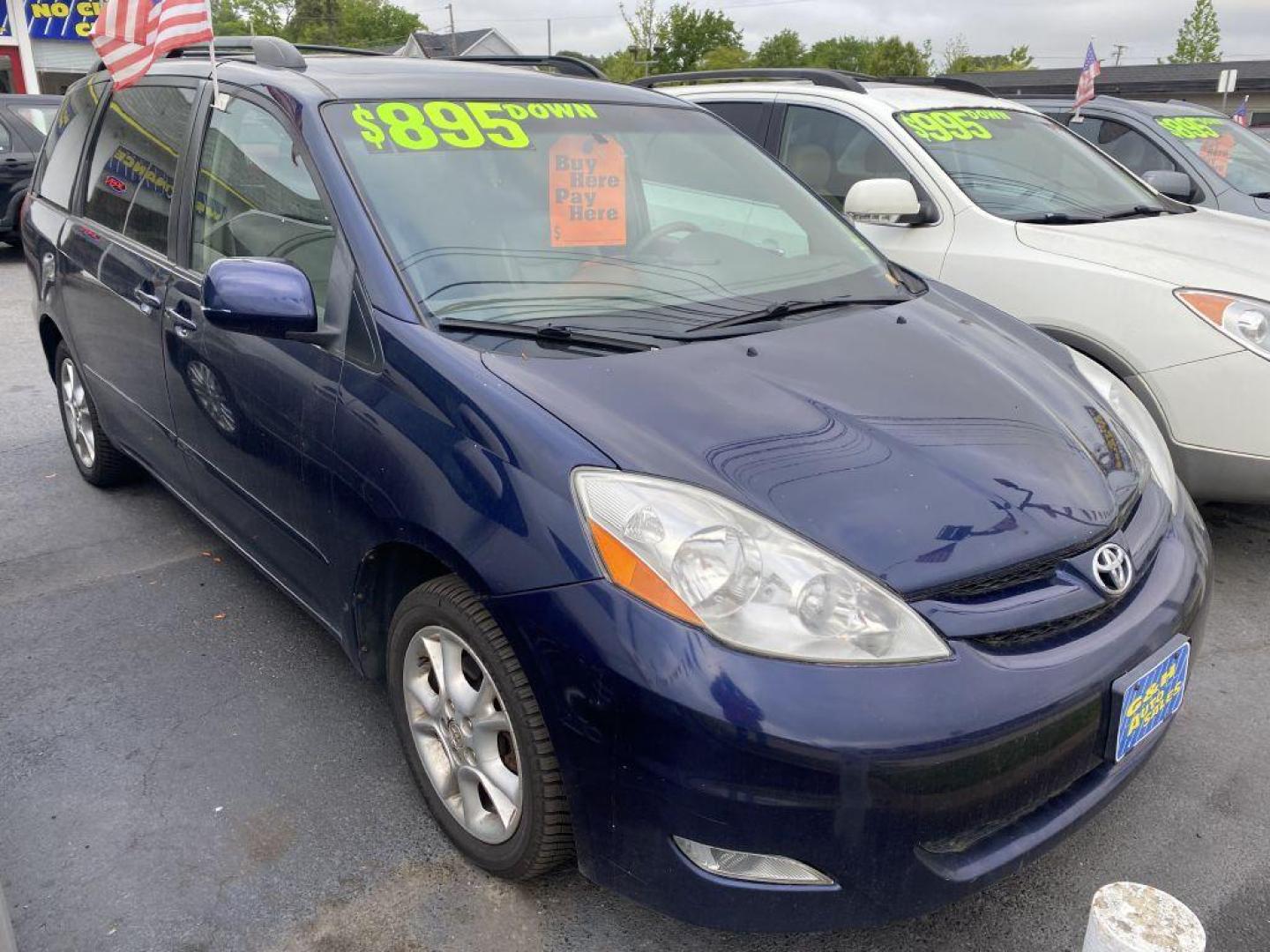 2006 BLUE TOYOTA SIENNA XLE (5TDZA22C76S) with an 3.3L engine, Automatic transmission, located at 930 E Little Creek Road, Norfolk, VA, 23518, (757) 588-0420, 36.915051, -76.244408 - Photo#0