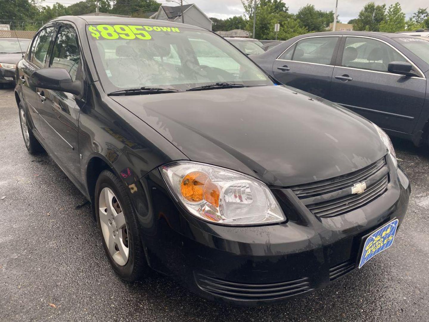 2008 BLACK CHEVROLET COBALT LT (1G1AL58F687) with an 2.2L engine, Automatic transmission, located at 930 E Little Creek Road, Norfolk, VA, 23518, (757) 588-0420, 36.915051, -76.244408 - Photo#0