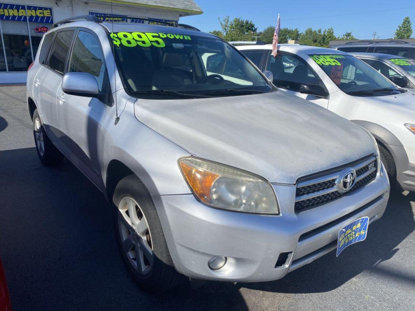 2007 SILVER TOYOTA RAV4 LIMITED (JTMBK31V975) with an 3.5L engine, Automatic transmission, located at 930 E Little Creek Road, Norfolk, VA, 23518, (757) 588-0420, 36.915051, -76.244408 - Photo#0