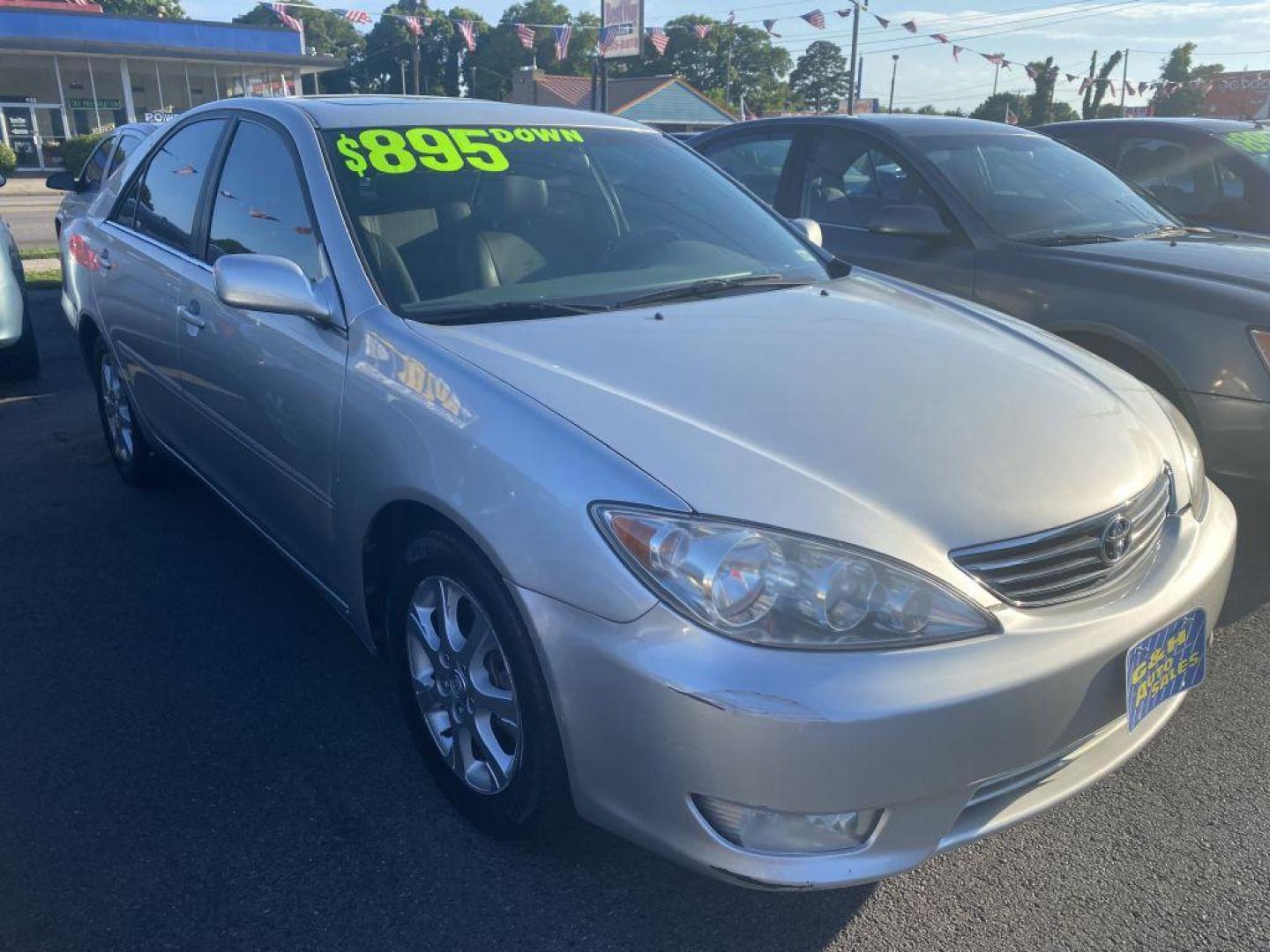 2005 SILVER TOYOTA CAMRY LE (4T1BF30K45U) with an 3.0L engine, Automatic transmission, located at 930 E Little Creek Road, Norfolk, VA, 23518, (757) 588-0420, 36.915051, -76.244408 - Photo#0