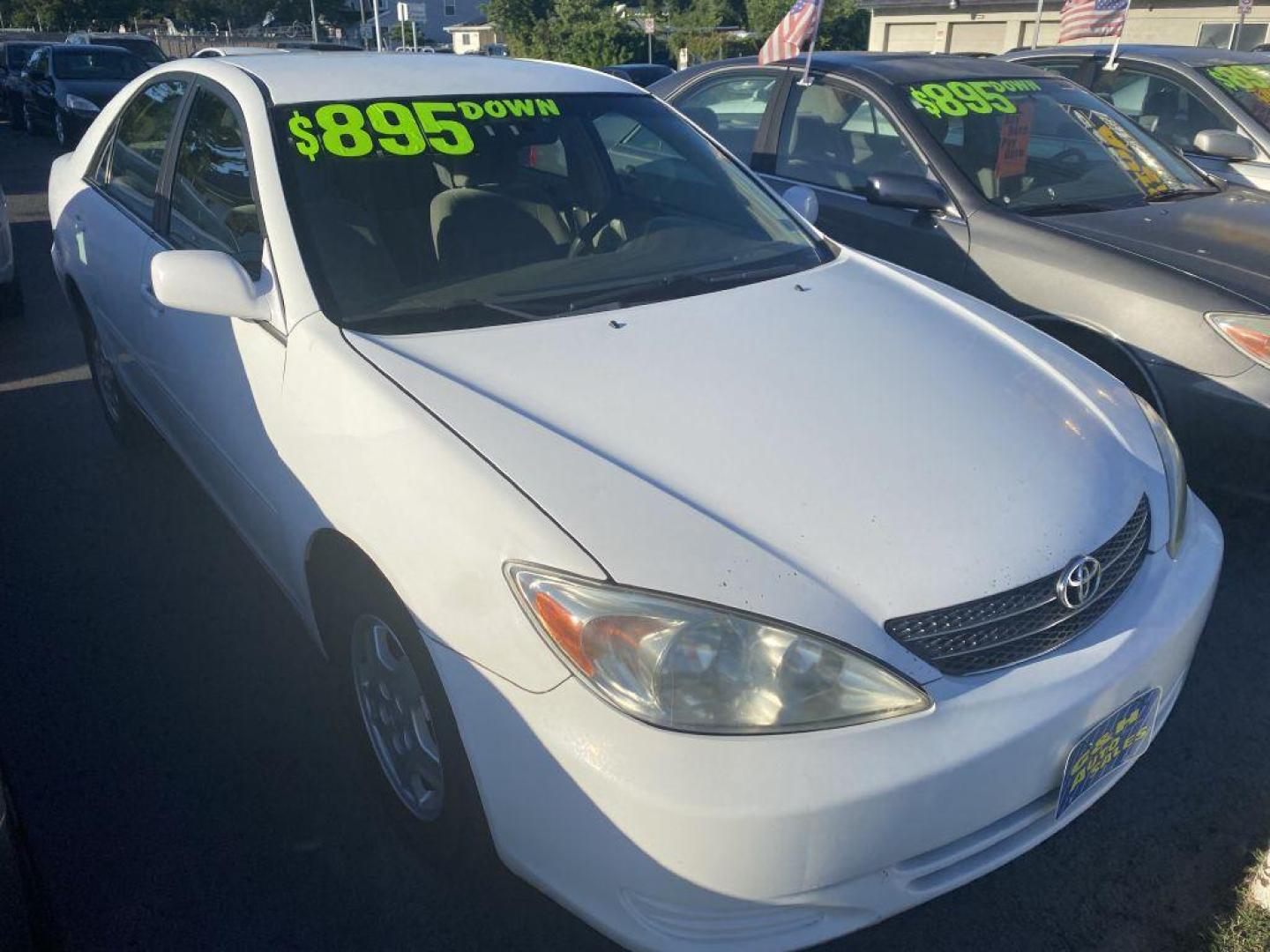 2003 WHITE TOYOTA CAMRY LE (4T1BF30K73U) with an 3.0L engine, Automatic transmission, located at 930 E Little Creek Road, Norfolk, VA, 23518, (757) 588-0420, 36.915051, -76.244408 - Photo#0