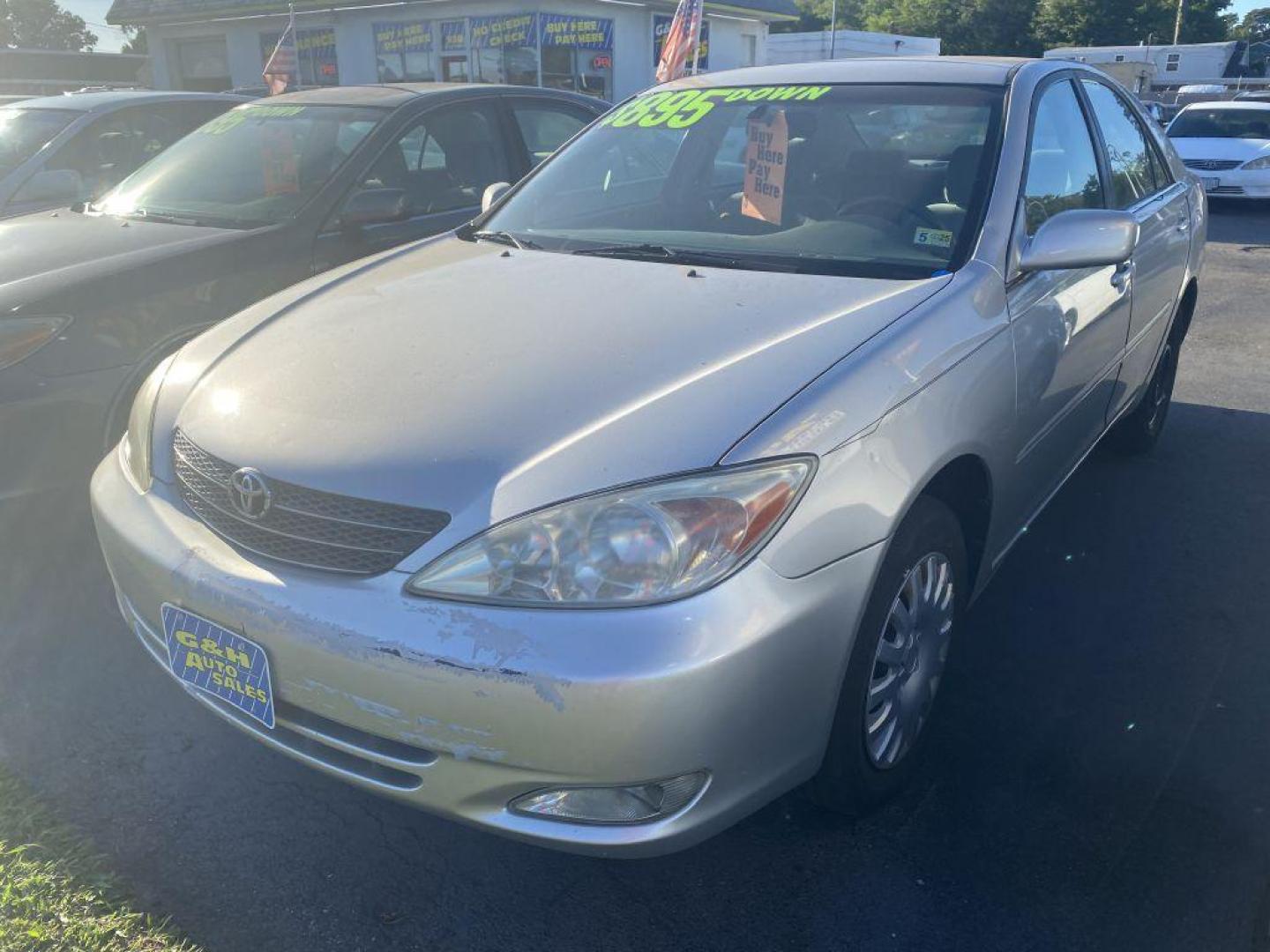 2004 SILVER TOYOTA CAMRY LE (4T1BE32K04U) with an 2.4L engine, Automatic transmission, located at 930 E Little Creek Road, Norfolk, VA, 23518, (757) 588-0420, 36.915051, -76.244408 - Photo#0