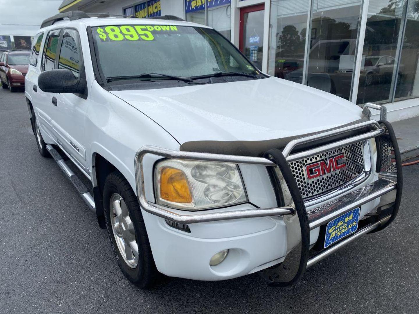 2003 WHITE GMC ENVOY XL (1GKES16SX36) with an 4.2L engine, Automatic transmission, located at 930 E Little Creek Road, Norfolk, VA, 23518, (757) 588-0420, 36.915051, -76.244408 - Photo#0