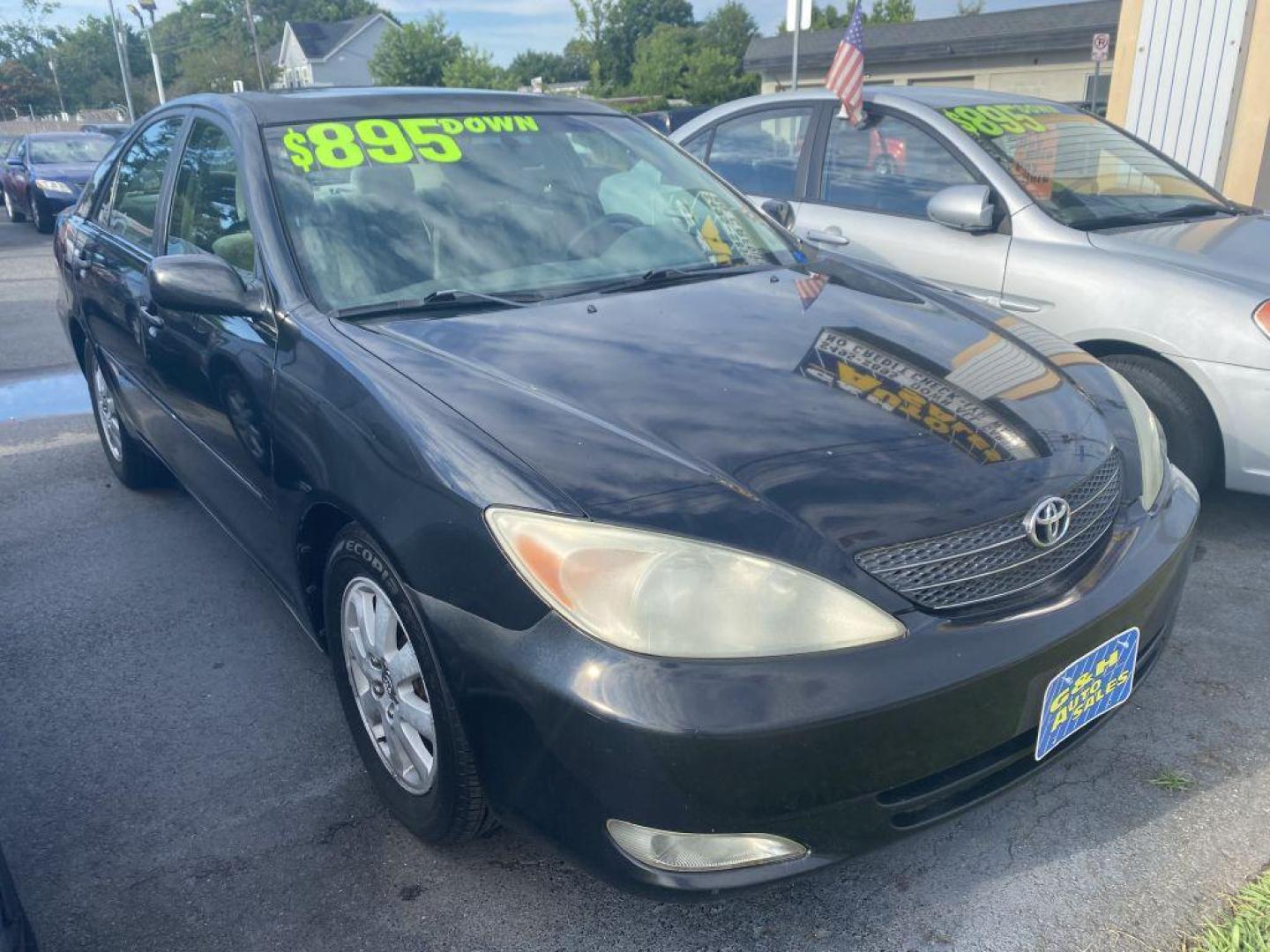 2003 BLACK TOYOTA CAMRY LE (4T1BF30K73U) with an 3.0L engine, Automatic transmission, located at 930 E Little Creek Road, Norfolk, VA, 23518, (757) 588-0420, 36.915051, -76.244408 - Photo#0