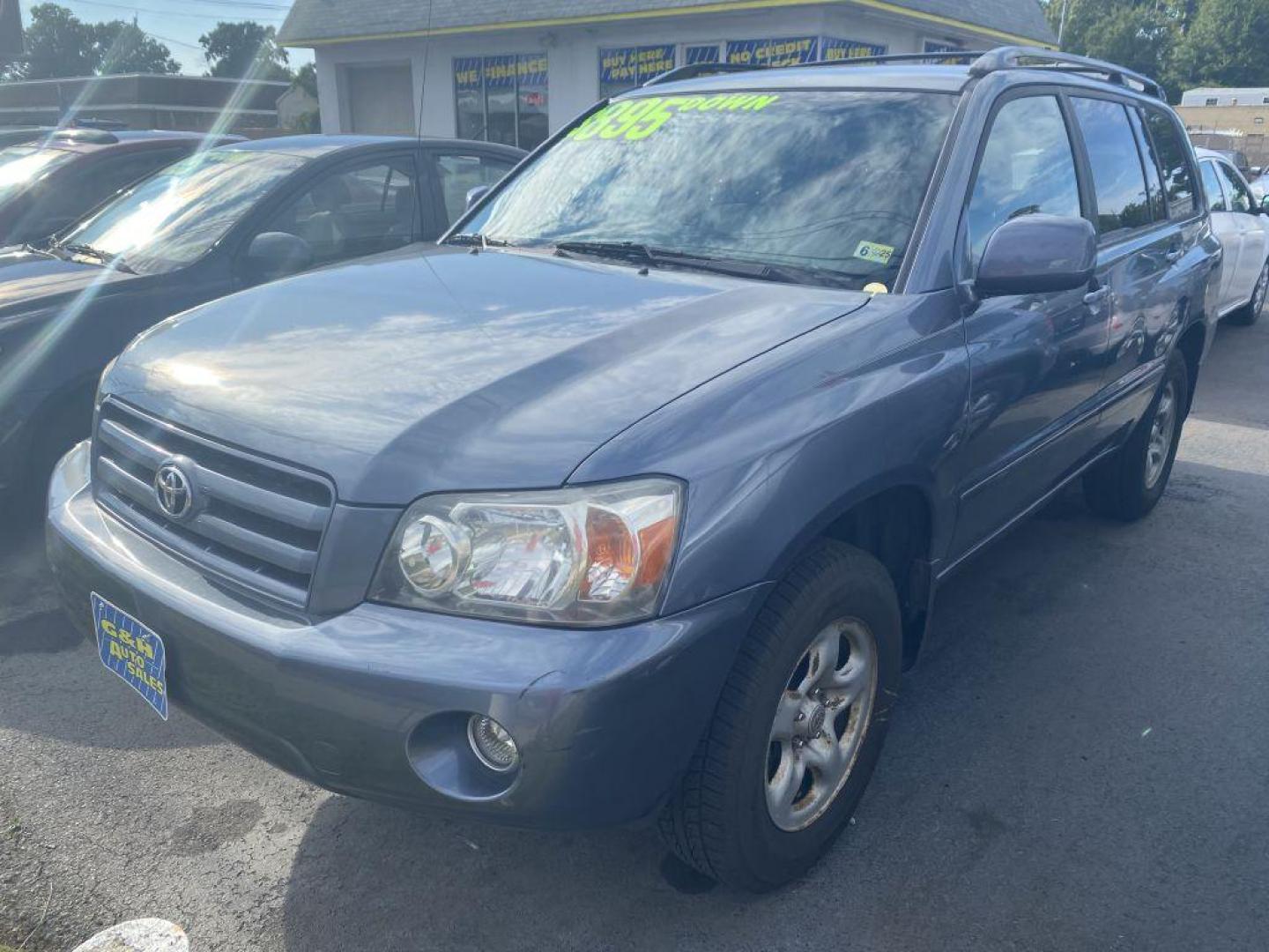 2006 BLUE TOYOTA HIGHLANDER (JTEGD21A260) with an 2.4L engine, Automatic transmission, located at 930 E Little Creek Road, Norfolk, VA, 23518, (757) 588-0420, 36.915051, -76.244408 - Photo#0