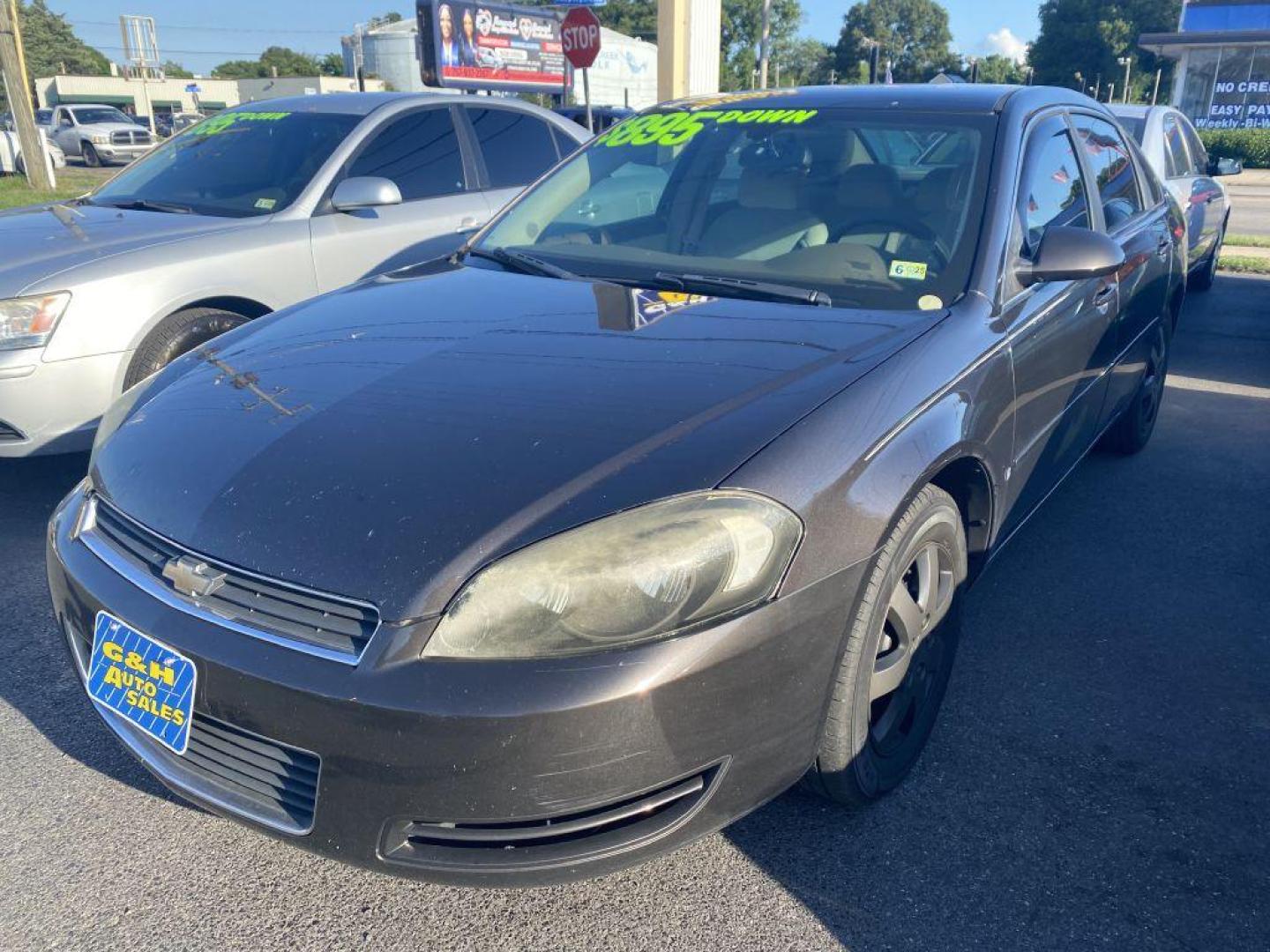 2008 BROWN CHEVROLET IMPALA LS (2G1WB58K781) with an 3.5L engine, Automatic transmission, located at 930 E Little Creek Road, Norfolk, VA, 23518, (757) 588-0420, 36.915051, -76.244408 - Photo#0