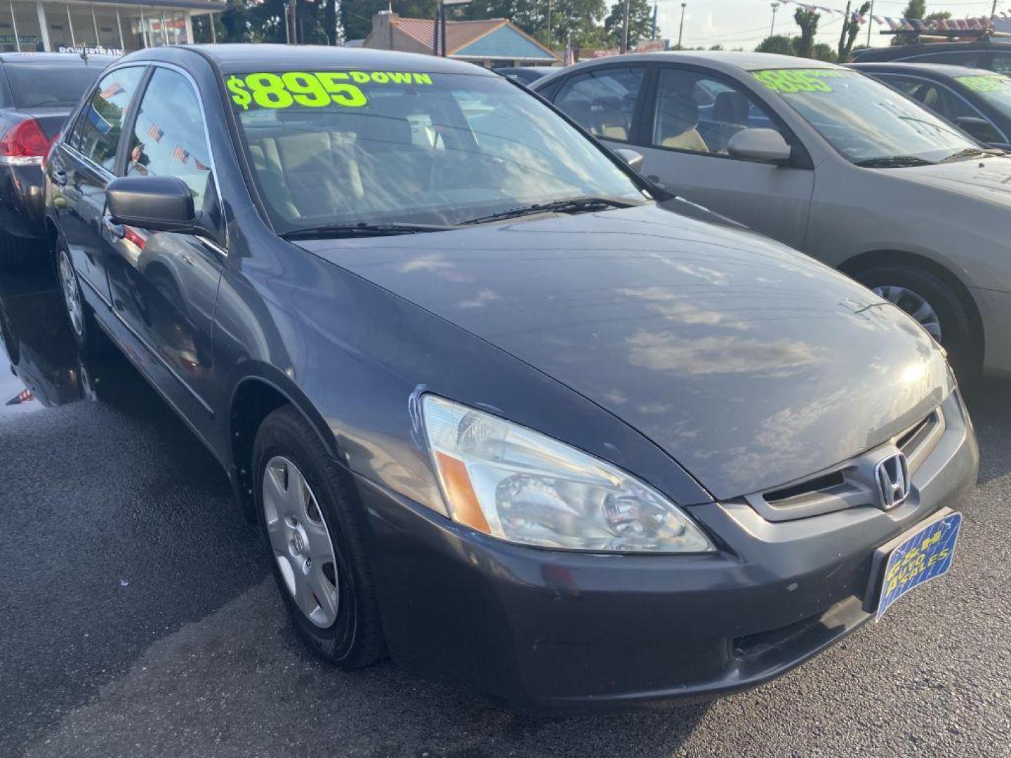 2005 GRAY HONDA ACCORD LX (1HGCM56405A) with an 2.4L engine, Automatic transmission, located at 930 E Little Creek Road, Norfolk, VA, 23518, (757) 588-0420, 36.915051, -76.244408 - Photo#0