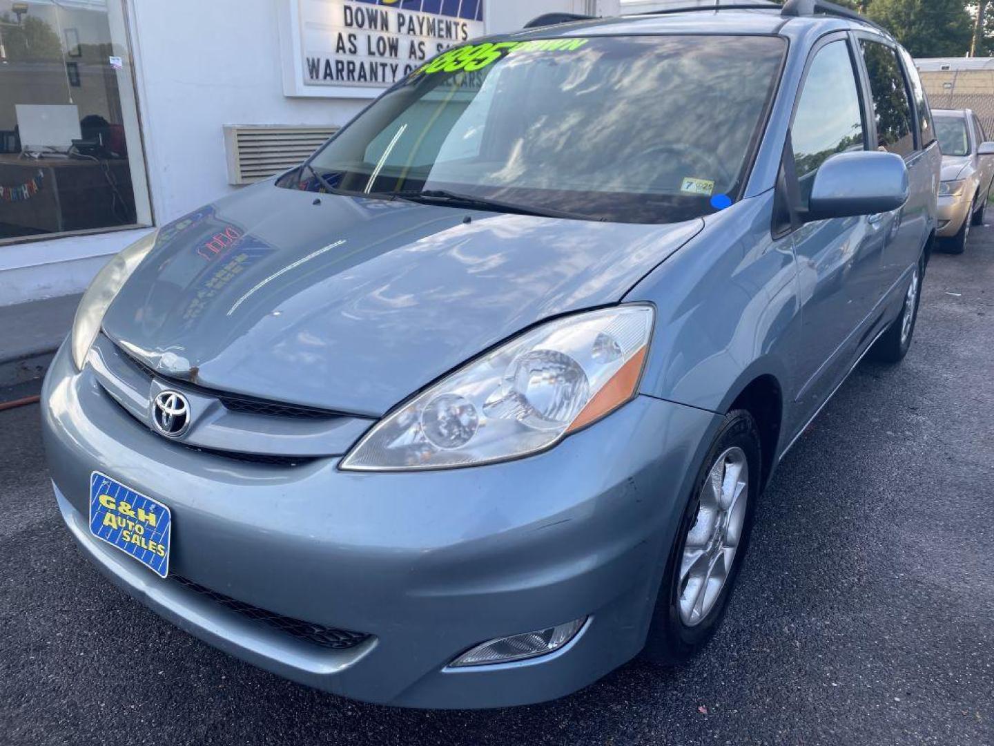 2006 BLUE TOYOTA SIENNA XLE (5TDZA22C16S) with an 3.3L engine, Automatic transmission, located at 930 E Little Creek Road, Norfolk, VA, 23518, (757) 588-0420, 36.915051, -76.244408 - Photo#0