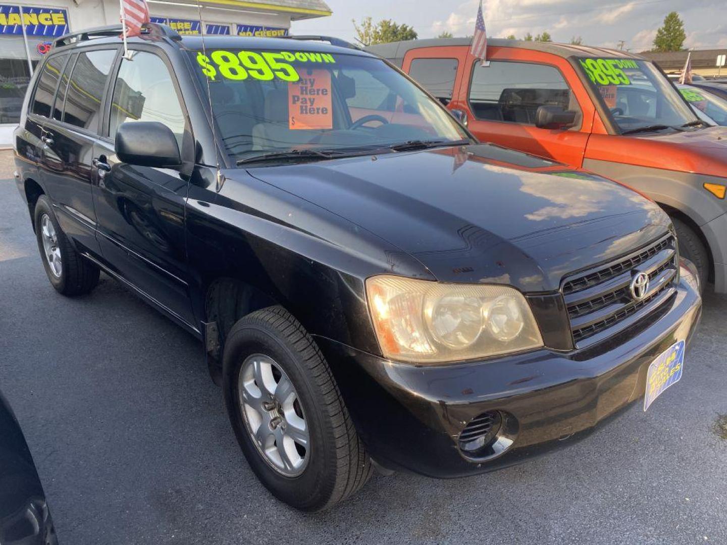 2003 BLACK TOYOTA HIGHLANDER LIMITED (JTEHF21A630) with an 3.0L engine, Automatic transmission, located at 930 E Little Creek Road, Norfolk, VA, 23518, (757) 588-0420, 36.915051, -76.244408 - Photo#0