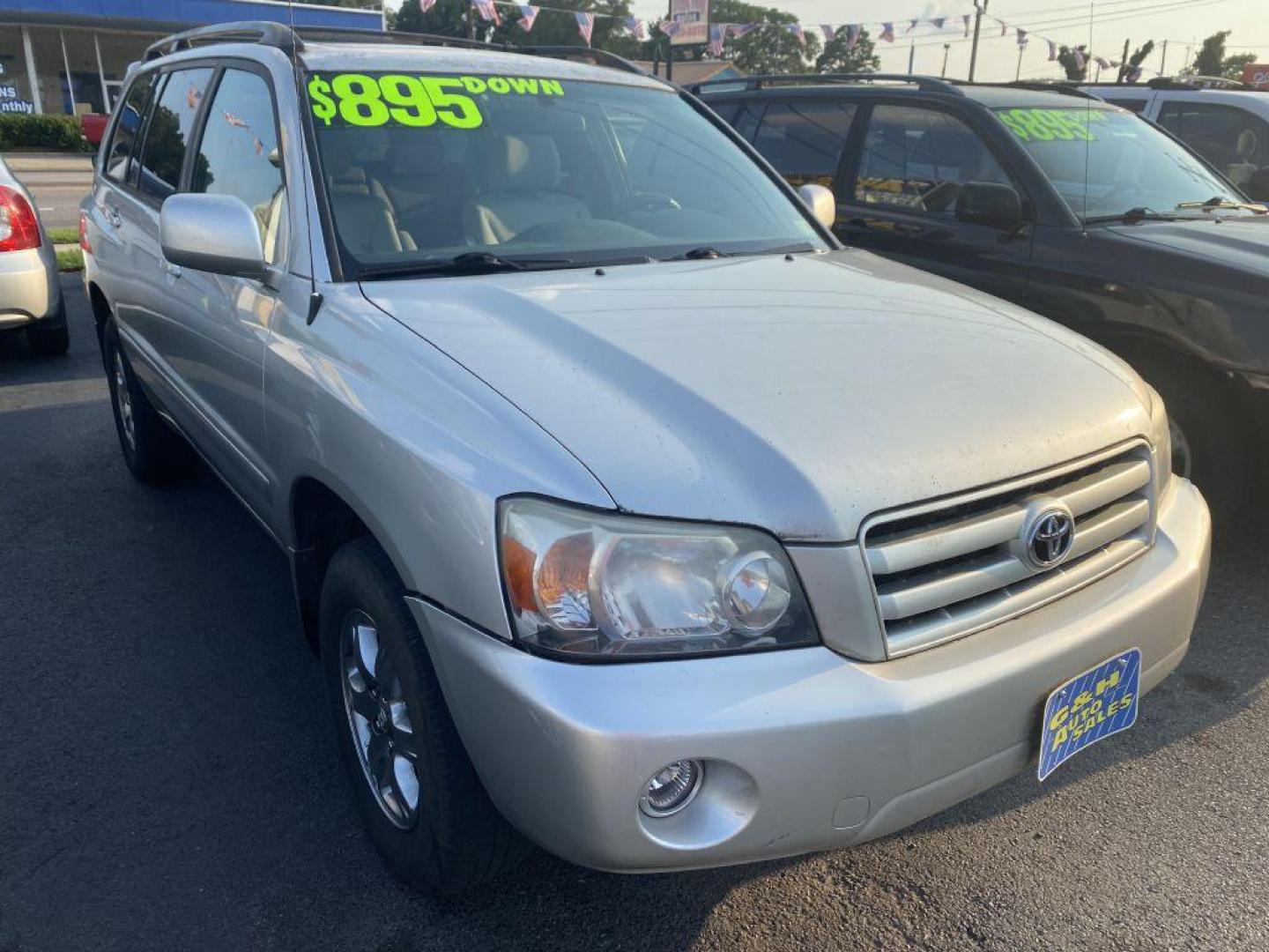 2007 SILVER TOYOTA HIGHLANDER SPORT (JTEHP21A770) with an 3.3L engine, Automatic transmission, located at 930 E Little Creek Road, Norfolk, VA, 23518, (757) 588-0420, 36.915051, -76.244408 - Photo#0