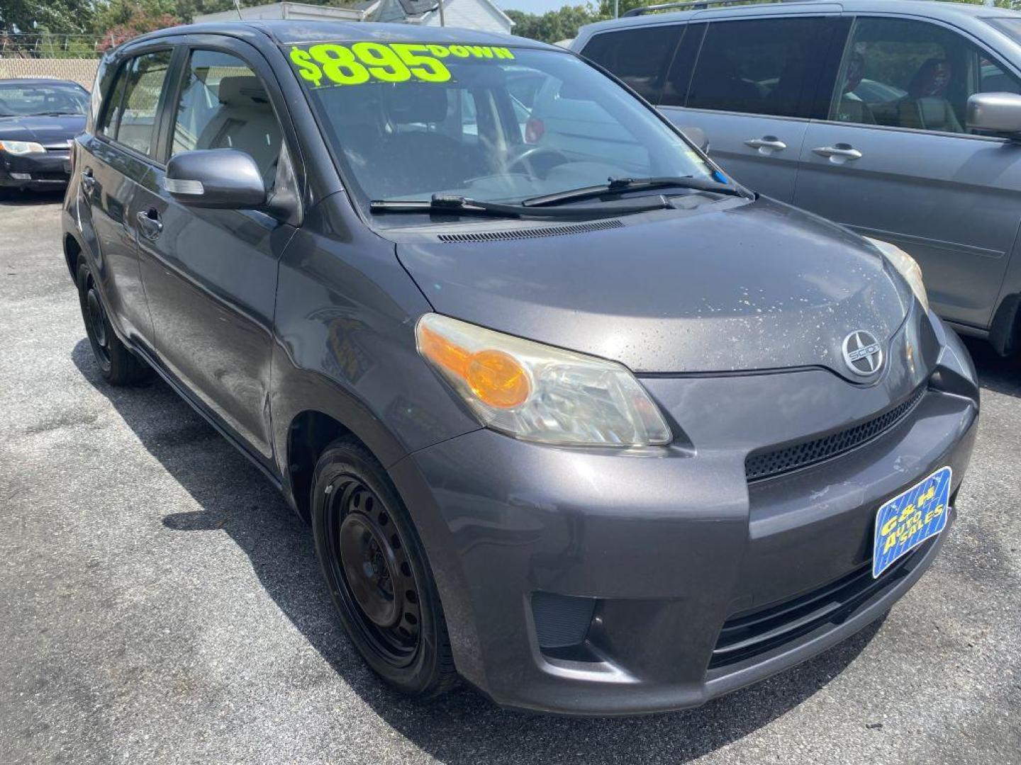 2008 GRAY SCION XD (JTKKU10428J) with an 1.8L engine, Automatic transmission, located at 930 E Little Creek Road, Norfolk, VA, 23518, (757) 588-0420, 36.915051, -76.244408 - Photo#0