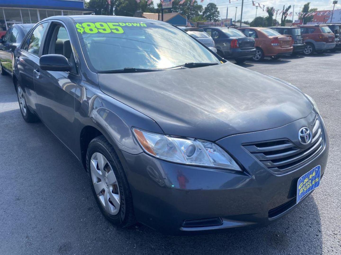 2007 GRAY TOYOTA CAMRY CE (4T1BE46KX7U) with an 2.4L engine, Automatic transmission, located at 930 E Little Creek Road, Norfolk, VA, 23518, (757) 588-0420, 36.915051, -76.244408 - Photo#0