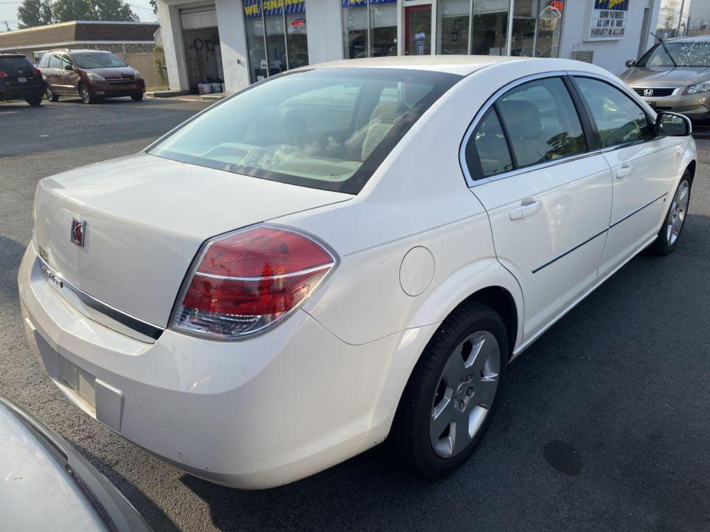 2007 WHITE SATURN AURA XE (1G8ZS57N67F) with an 3.5L engine, Automatic transmission, located at 930 E Little Creek Road, Norfolk, VA, 23518, (757) 588-0420, 36.915051, -76.244408 - Photo#3