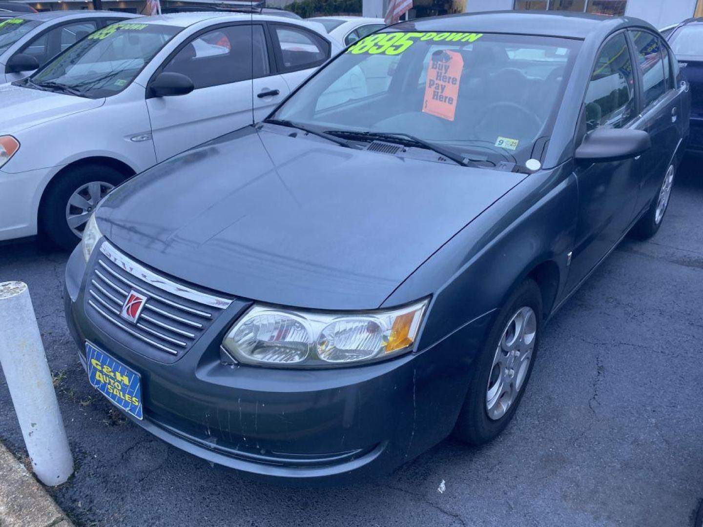 2005 GRAY SATURN ION LEVEL 2 (1G8AJ52F15Z) with an 2.2L engine, Automatic transmission, located at 930 E Little Creek Road, Norfolk, VA, 23518, (757) 588-0420, 36.915051, -76.244408 - Photo#0