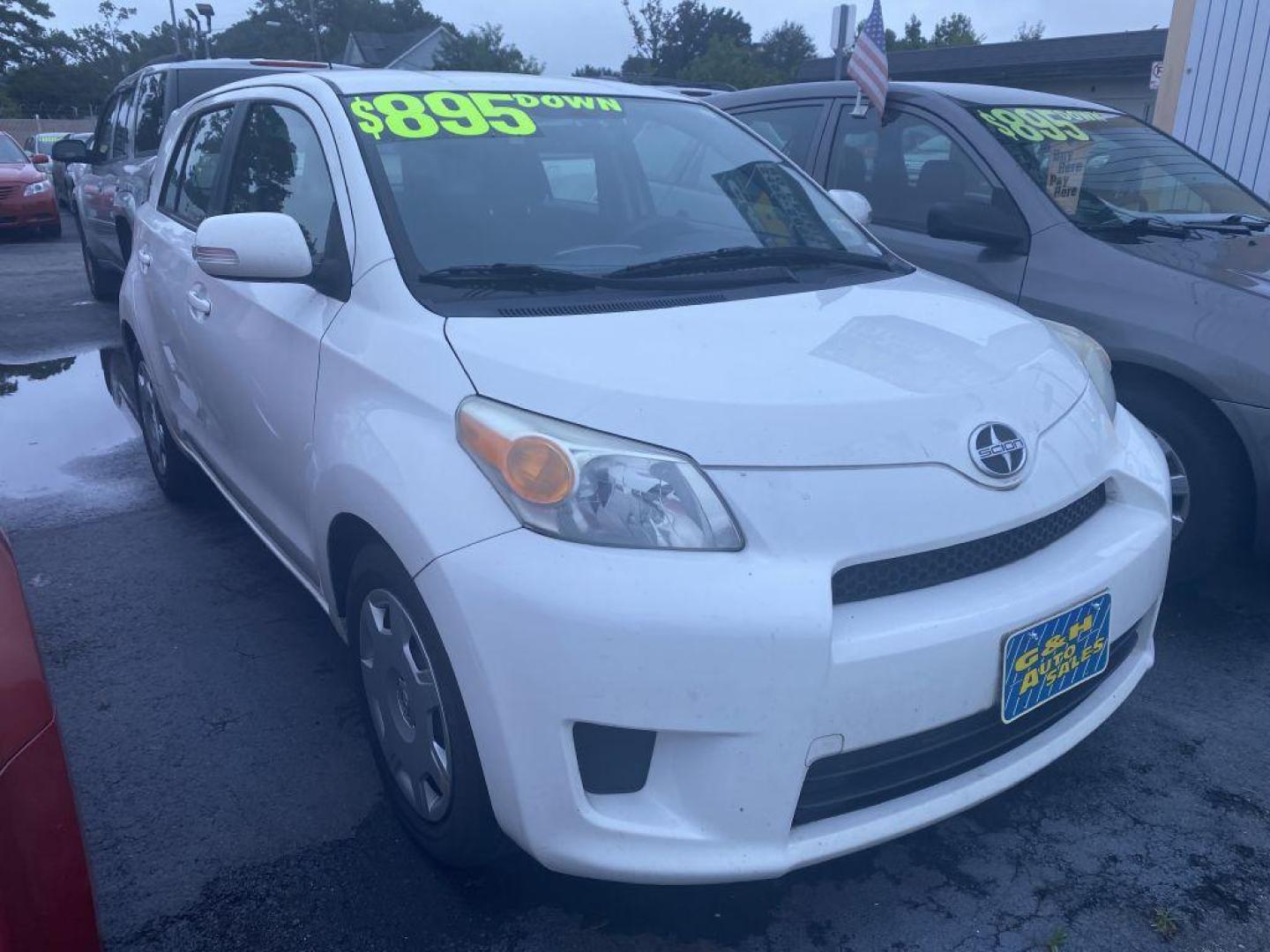 2011 WHITE SCION XD (JTKKU4B44B1) with an 1.8L engine, Automatic transmission, located at 930 E Little Creek Road, Norfolk, VA, 23518, (757) 588-0420, 36.915051, -76.244408 - Photo#0