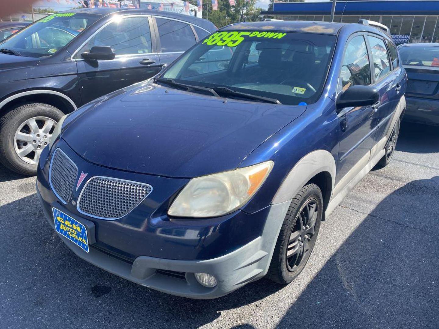 2006 BLUE PONTIAC VIBE (5Y2SL65846Z) with an 1.8L engine, Automatic transmission, located at 930 E Little Creek Road, Norfolk, VA, 23518, (757) 588-0420, 36.915051, -76.244408 - Photo#0