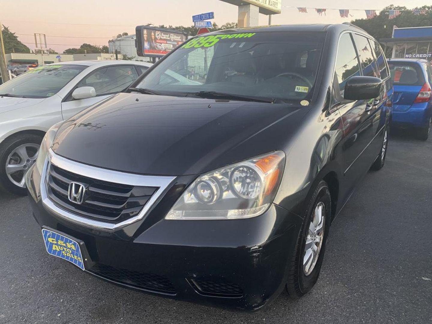 2010 BLACK HONDA ODYSSEY EXL (5FNRL3H73AB) with an 3.5L engine, Automatic transmission, located at 930 E Little Creek Road, Norfolk, VA, 23518, (757) 588-0420, 36.915051, -76.244408 - Photo#0