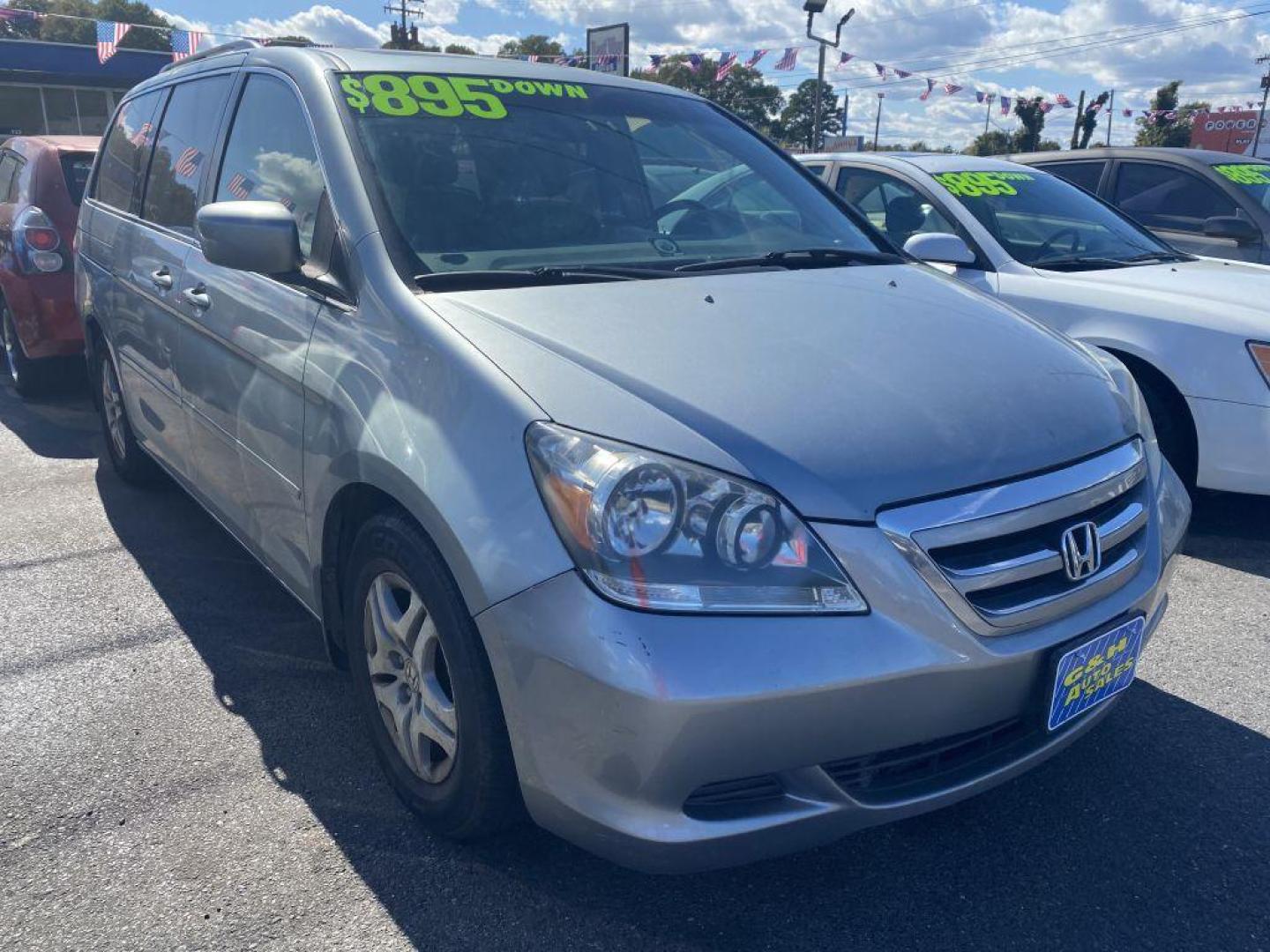 2006 BLUE HONDA ODYSSEY EXL (5FNRL38726B) with an 3.5L engine, Automatic transmission, located at 930 E Little Creek Road, Norfolk, VA, 23518, (757) 588-0420, 36.915051, -76.244408 - Photo#0