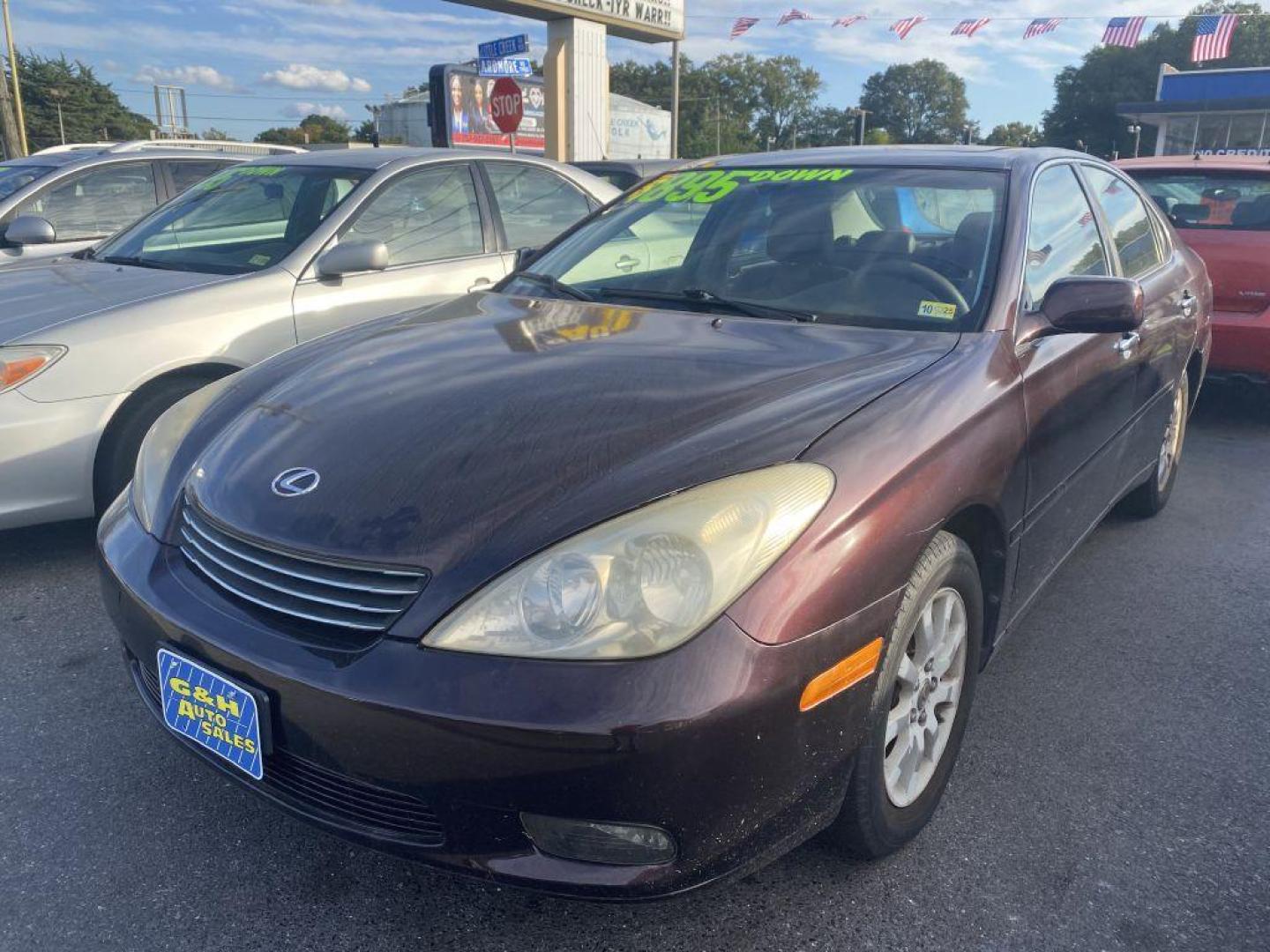 2004 BURG LEXUS ES 330 (JTHBA30G240) with an 3.3L engine, Automatic transmission, located at 930 E Little Creek Road, Norfolk, VA, 23518, (757) 588-0420, 36.915051, -76.244408 - Photo#0