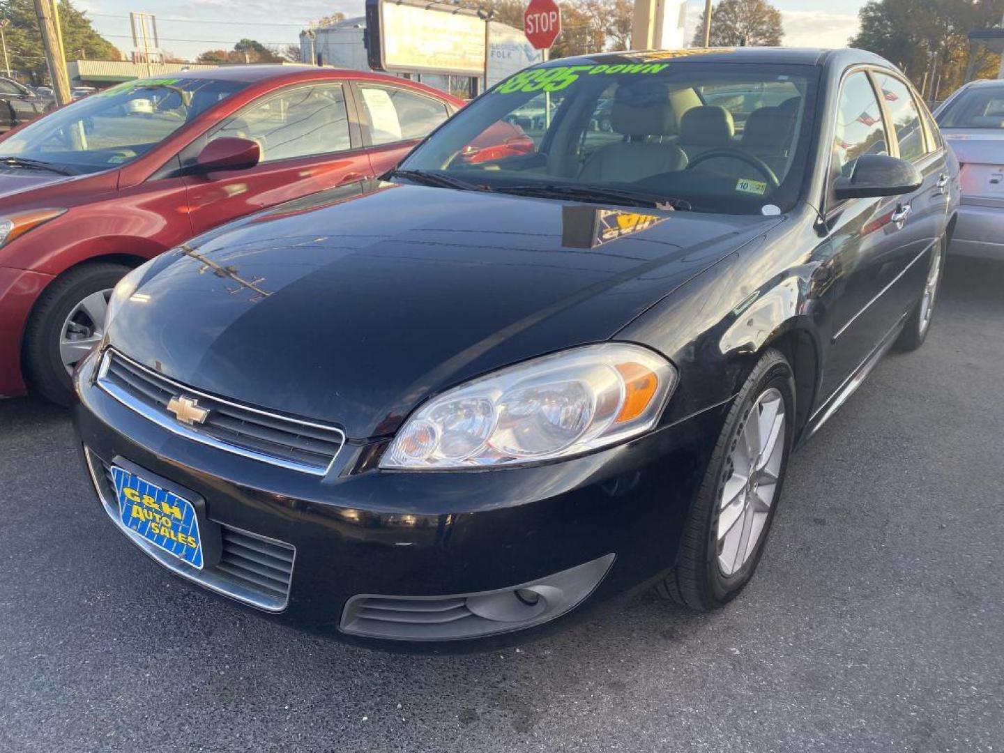 2011 BLACK CHEVROLET IMPALA LTZ (2G1WC5EM8B1) with an 3.9L engine, Automatic transmission, located at 930 E Little Creek Road, Norfolk, VA, 23518, (757) 588-0420, 36.915051, -76.244408 - Photo#0