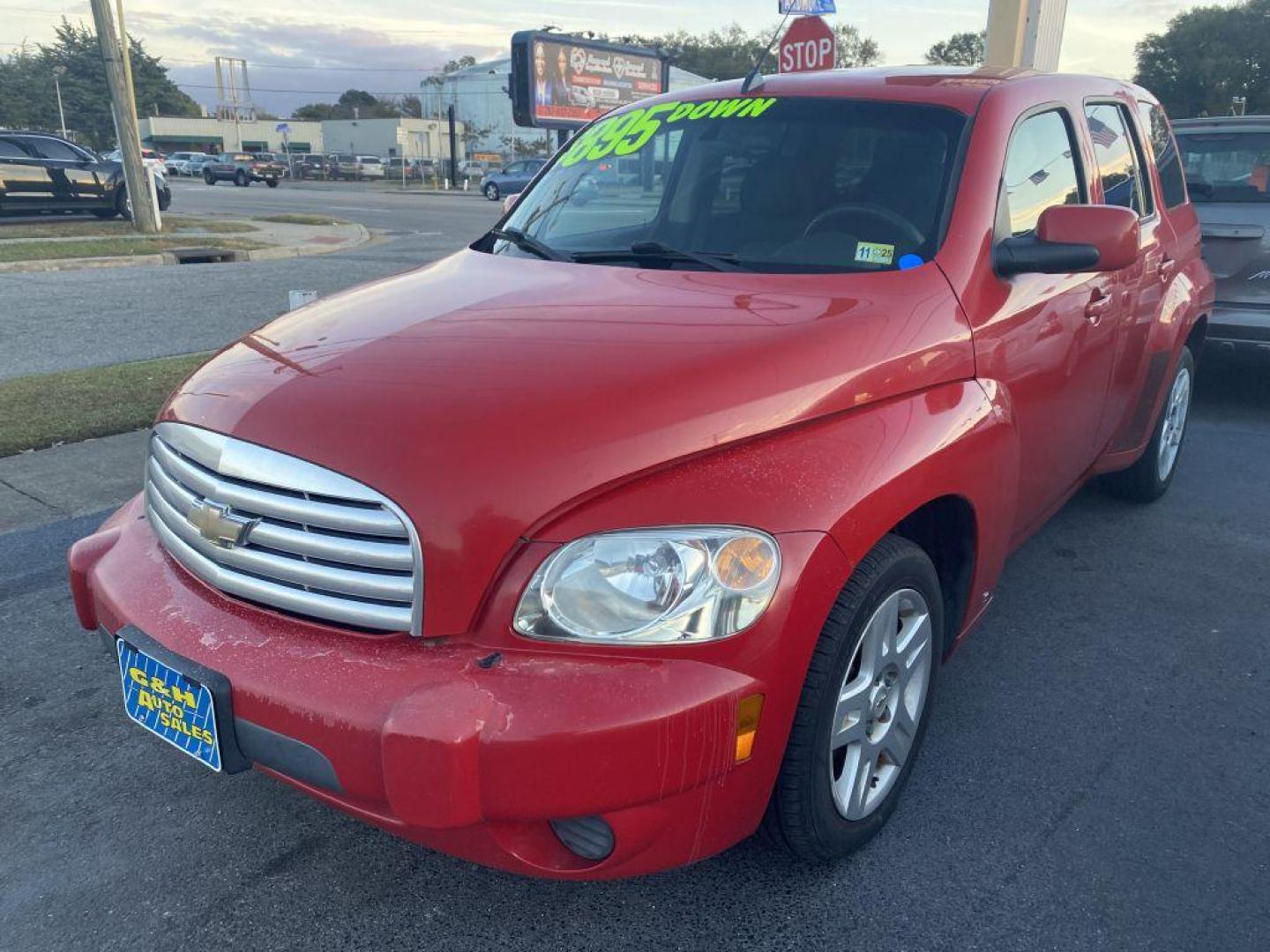 2008 RED CHEVROLET HHR LT (3GNDA23D08S) with an 2.2L engine, Automatic transmission, located at 930 E Little Creek Road, Norfolk, VA, 23518, (757) 588-0420, 36.915051, -76.244408 - Photo#0