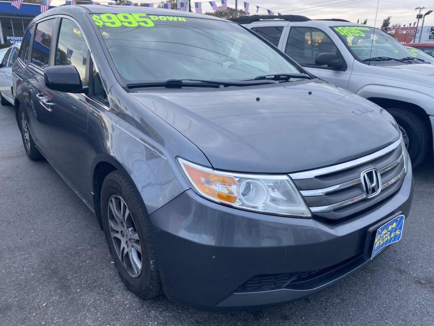 2012 GRAY HONDA ODYSSEY EXL (5FNRL5H60CB) with an 3.5L engine, Automatic transmission, located at 930 E Little Creek Road, Norfolk, VA, 23518, (757) 588-0420, 36.915051, -76.244408 - Photo#0