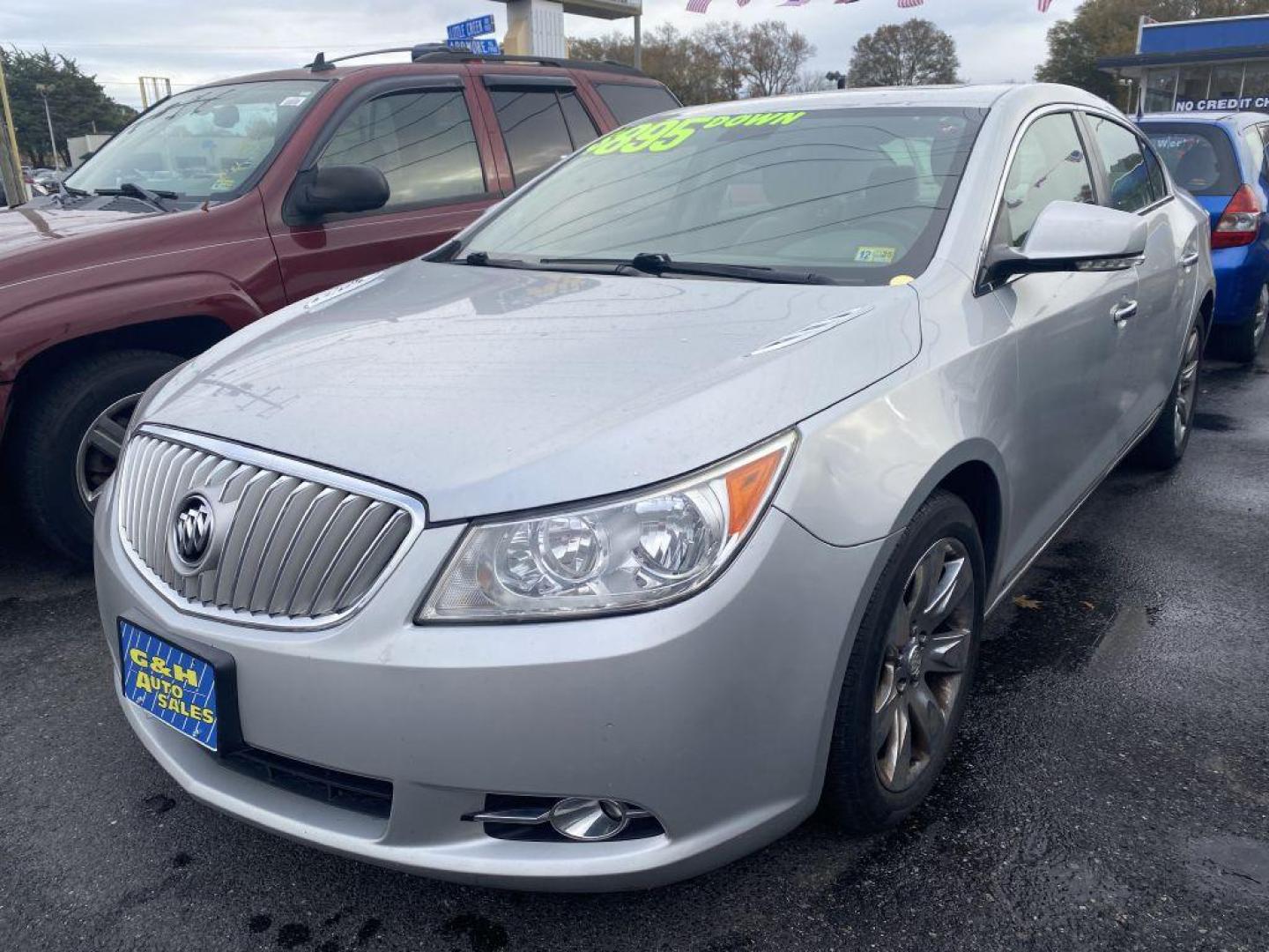 2012 SILVER BUICK LACROSSE PREMIUM (1G4GH5E32CF) with an 3.6L engine, Automatic transmission, located at 930 E Little Creek Road, Norfolk, VA, 23518, (757) 588-0420, 36.915051, -76.244408 - Photo#0