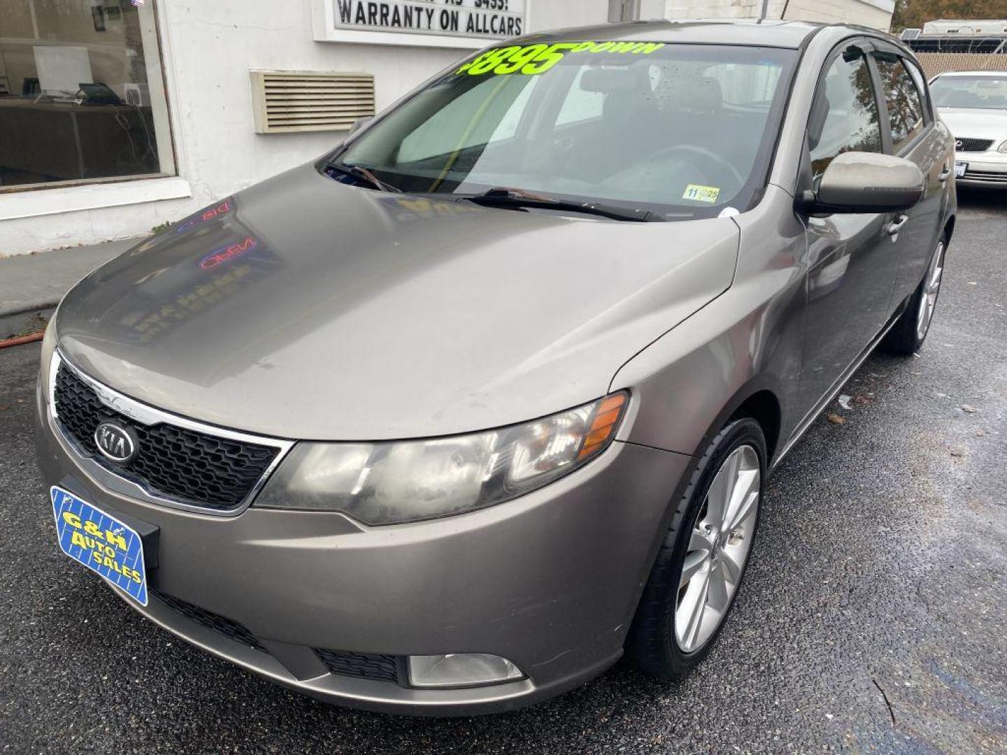 2011 GRAY KIA FORTE SX (KNAFW5A37B5) with an 2.4L engine, Automatic transmission, located at 930 E Little Creek Road, Norfolk, VA, 23518, (757) 588-0420, 36.915051, -76.244408 - Photo#0