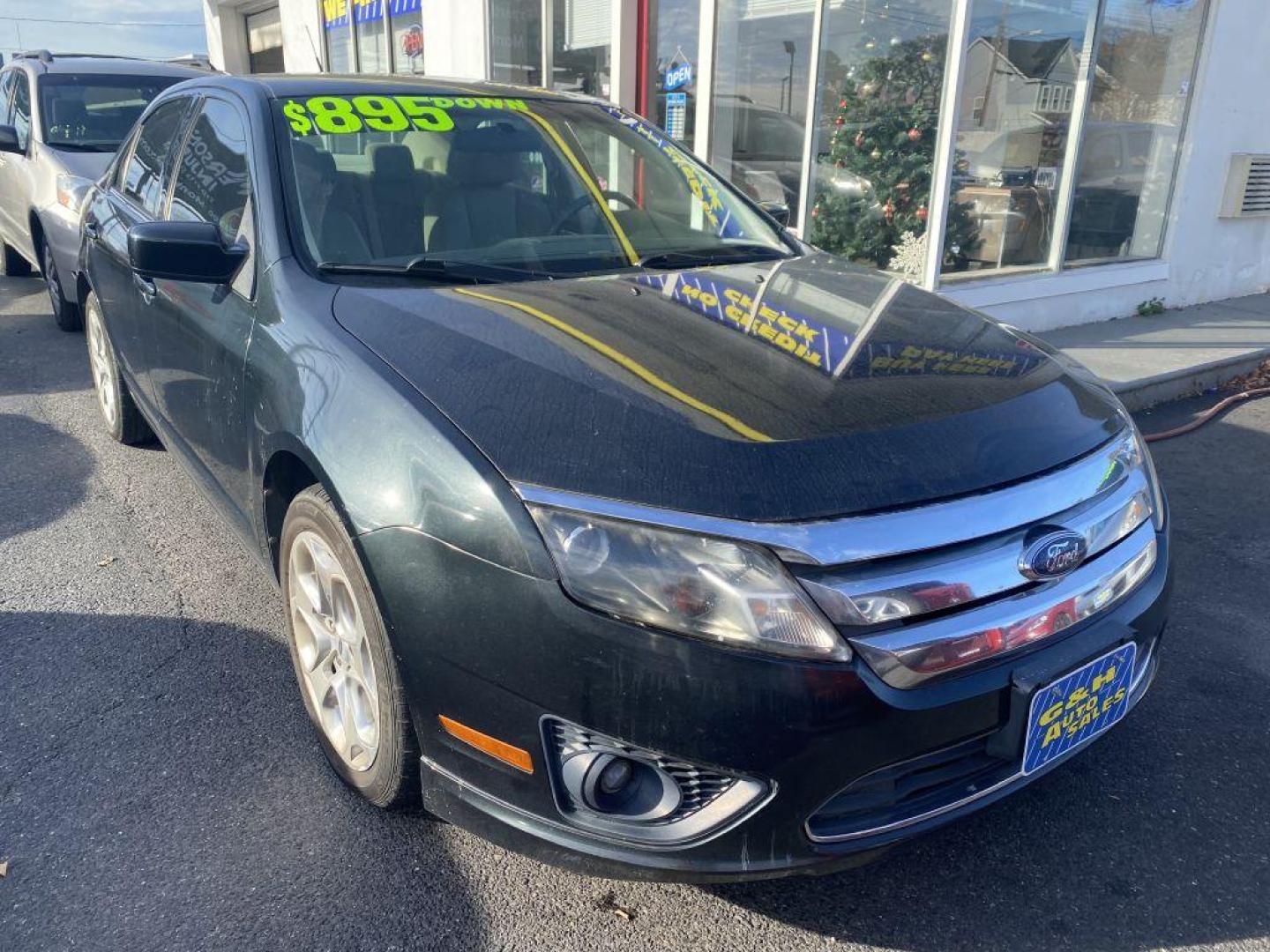 2010 GREEN FORD FUSION SE (3FAHP0HG0AR) with an 3.0L engine, Automatic transmission, located at 930 E Little Creek Road, Norfolk, VA, 23518, (757) 588-0420, 36.915051, -76.244408 - Photo#0