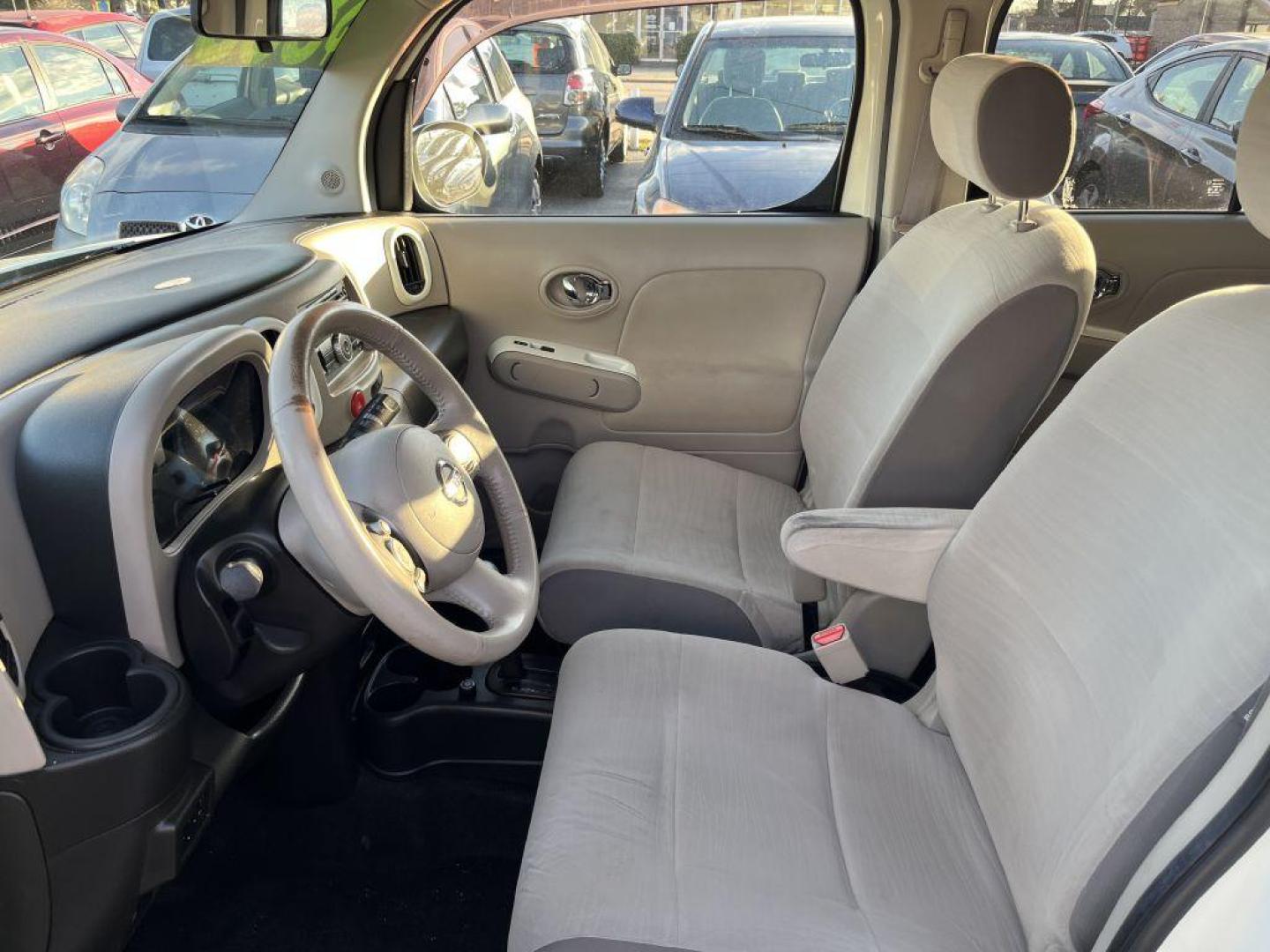 2009 WHITE NISSAN CUBE BASE (JN8AZ28R39T) with an 1.8L engine, Continuously Variable transmission, located at 930 E Little Creek Road, Norfolk, VA, 23518, (757) 588-0420, 36.915051, -76.244408 - Photo#1