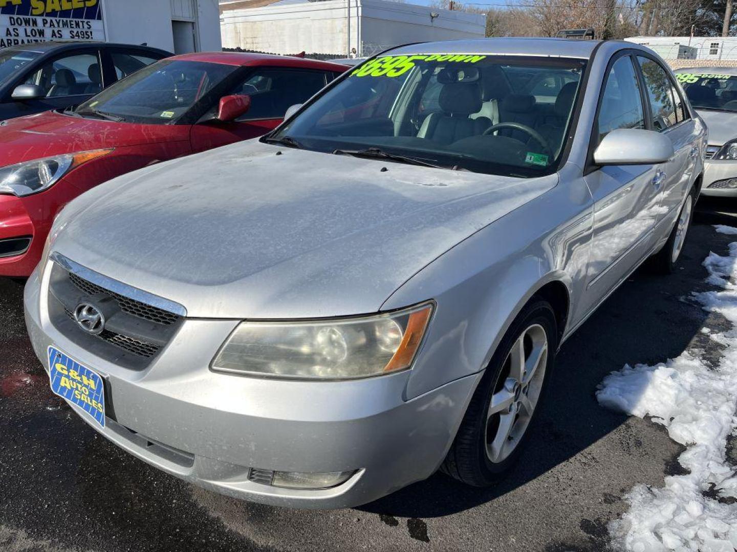 2006 SILVER HYUNDAI SONATA GLS (5NPEU46F86H) with an 3.3L engine, Automatic transmission, located at 930 E Little Creek Road, Norfolk, VA, 23518, (757) 588-0420, 36.915051, -76.244408 - Photo#0